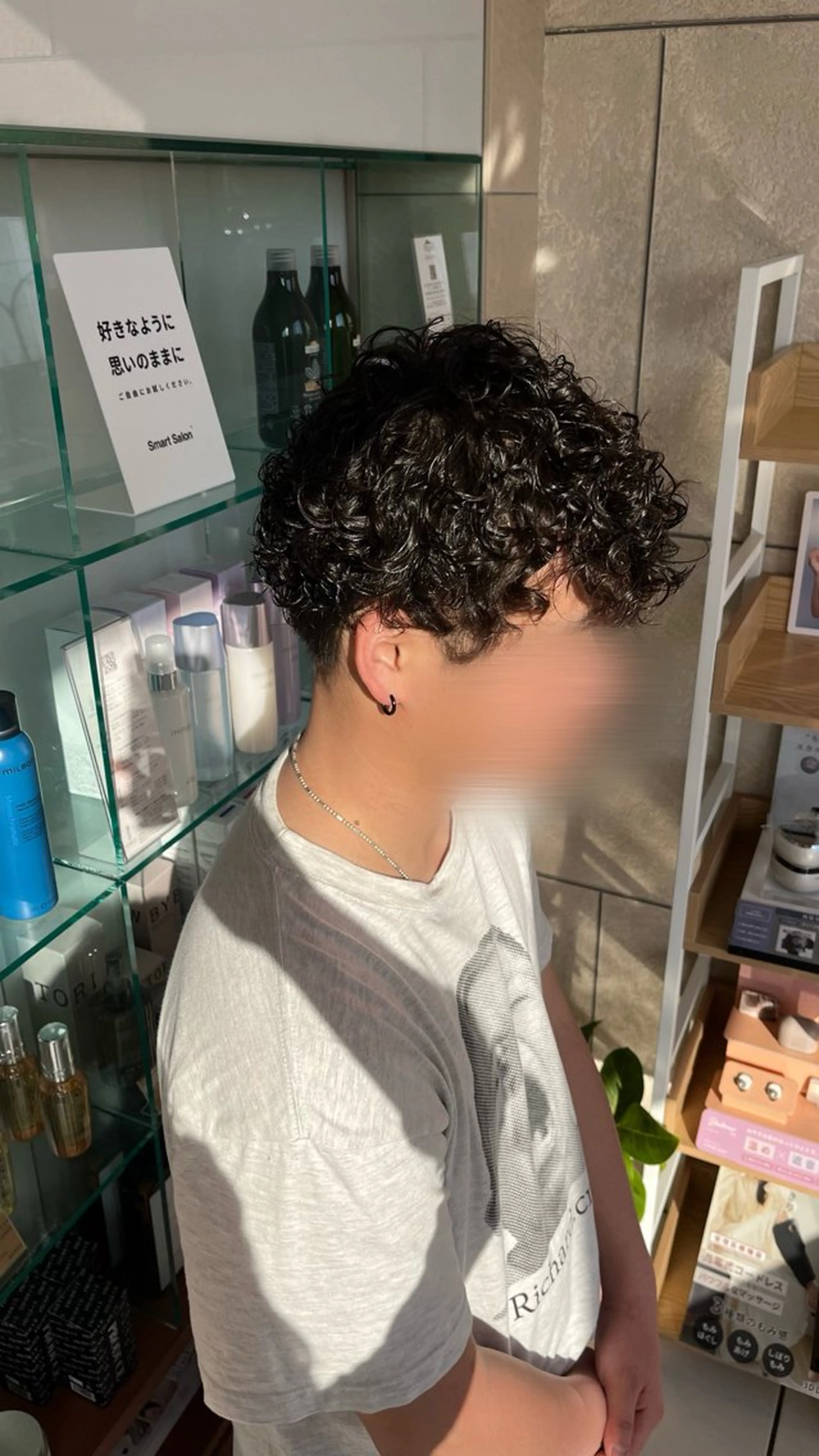 パーマ メンズ 🫧モデル募集中🫧 吉田陽菜のヘアスタイル