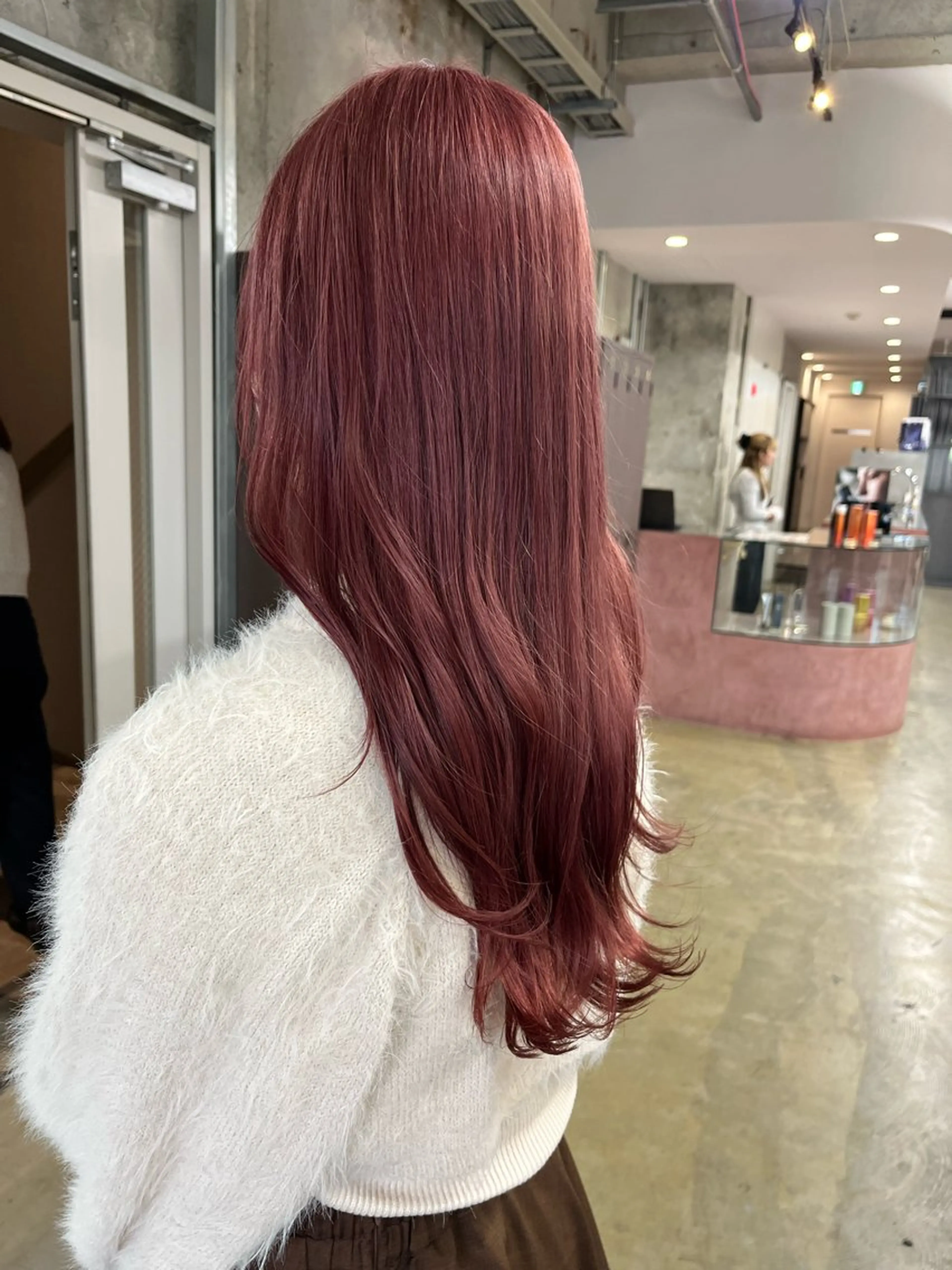 ロング カラー カット ヘアカラー トリートメント 小木曽智美 /ボブ/ショートのヘアスタイル