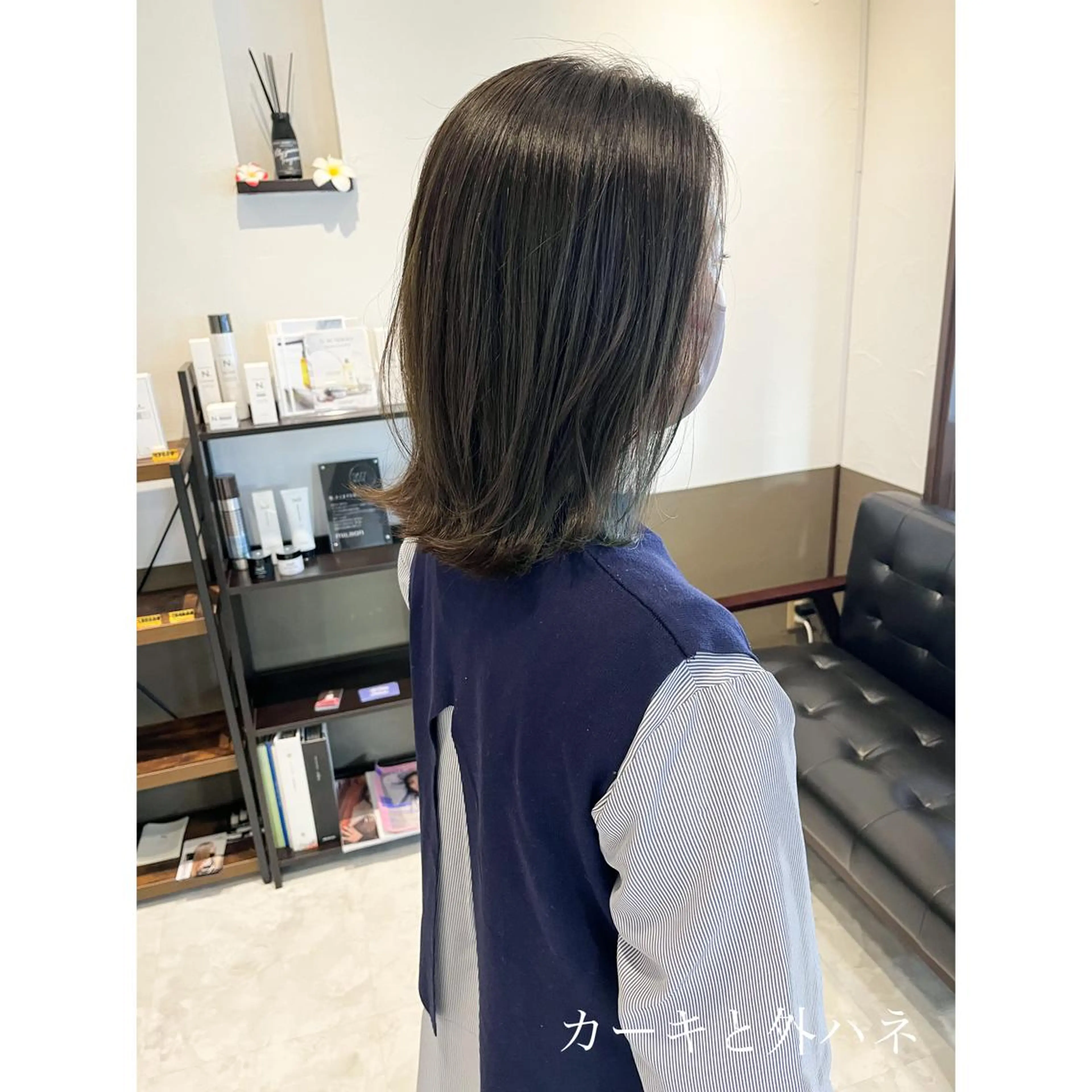 ミディアム カラー LEO所属・坂井田 浩樹のヘアスタイル