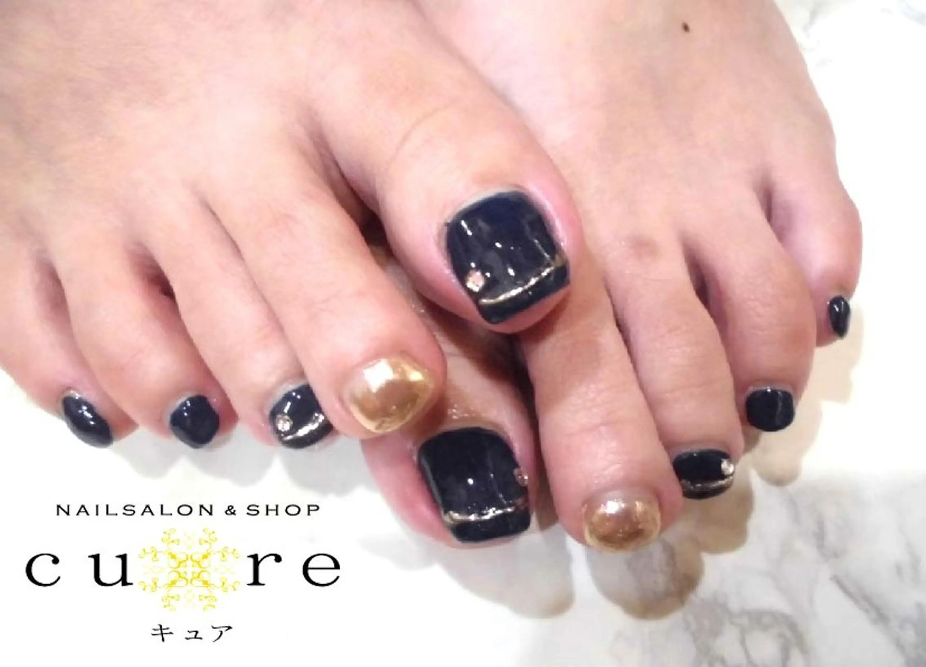 ネイル フットネイル ネイルサロン Cureのネイルデザイン