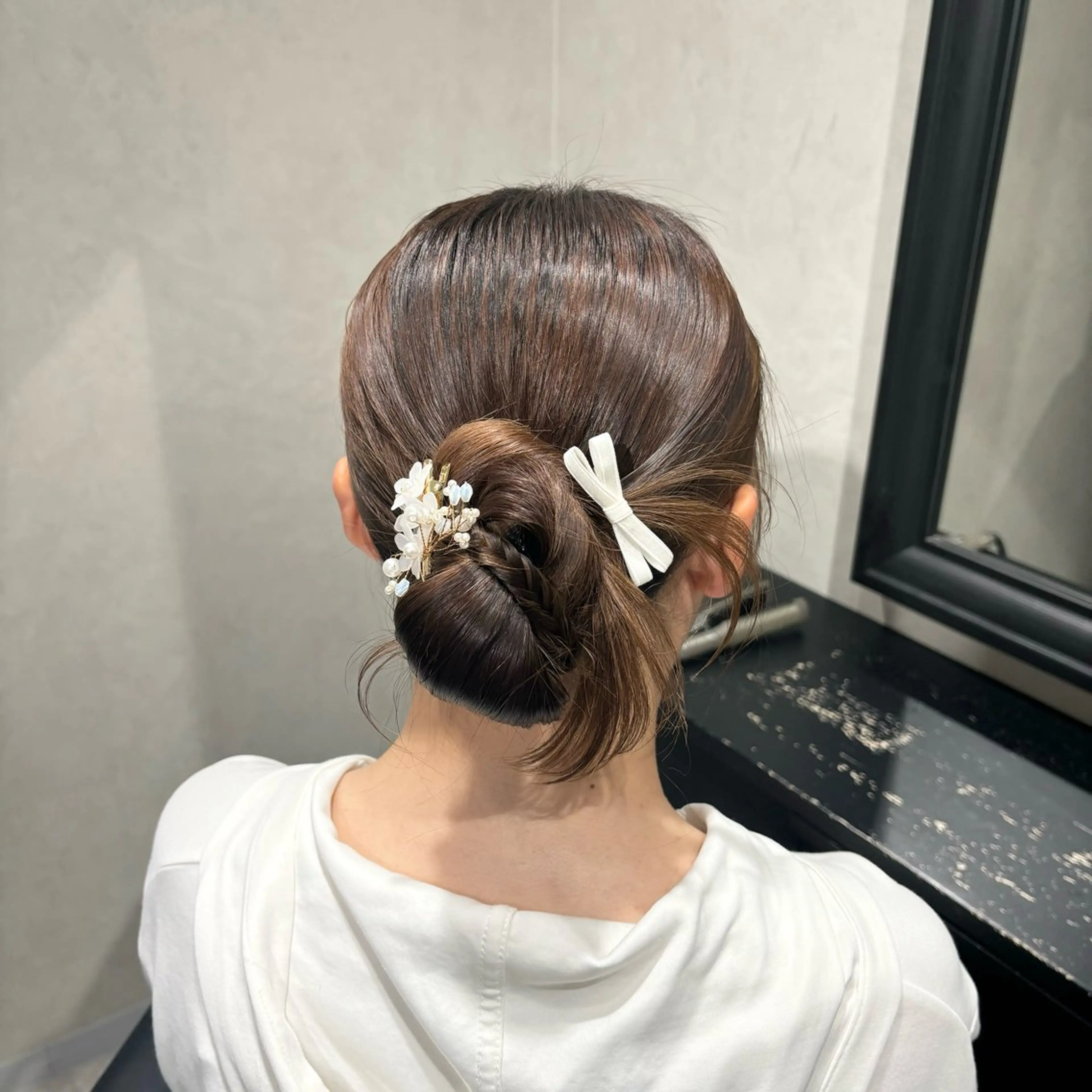 ヘアアレンジ 古賀/レイヤーボブ /ハッシュカットのヘアスタイル