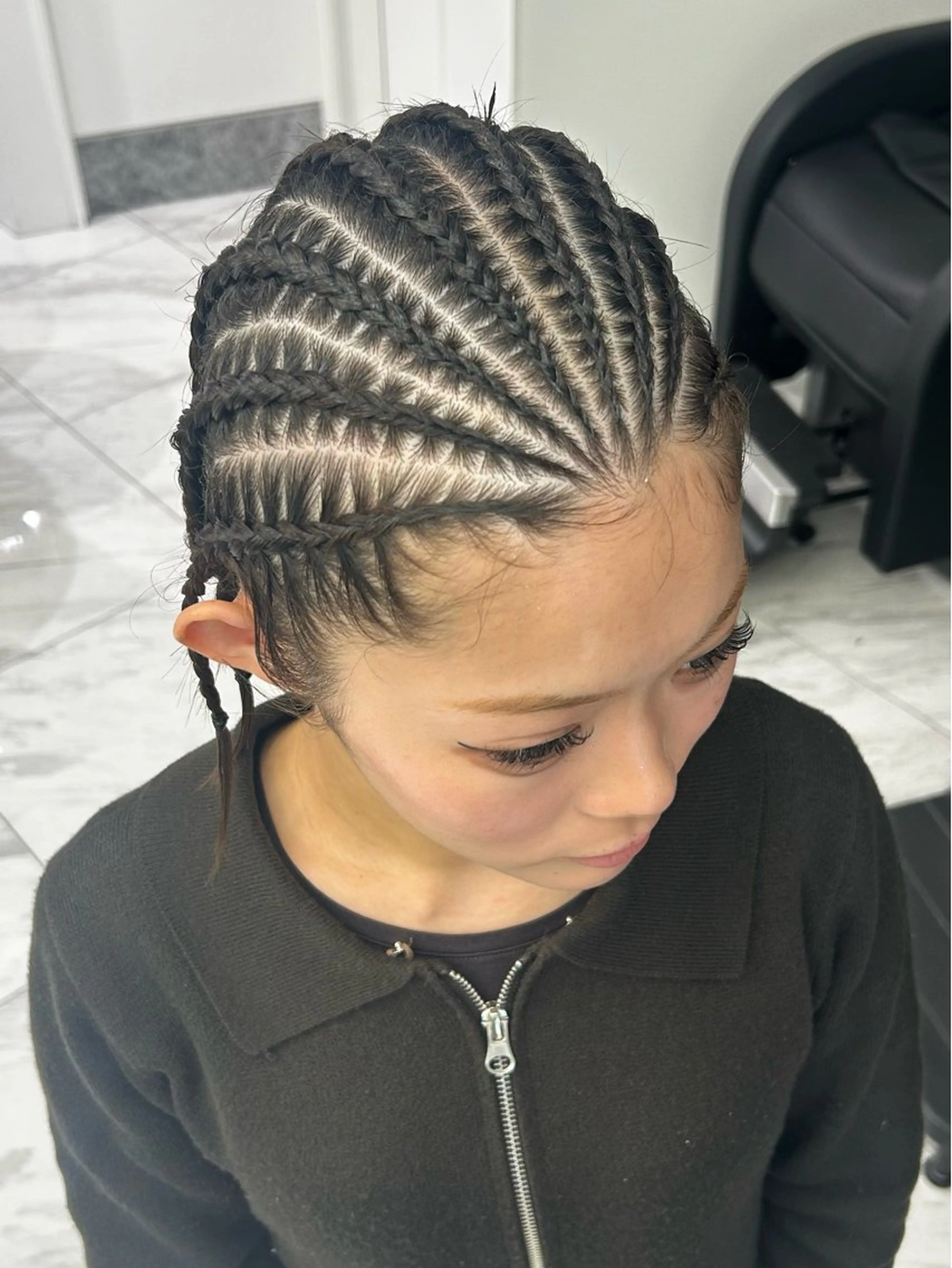 ヘアアレンジ レイヤー/マツエク 💋𝑨𝑵𝑵𝑨のヘアスタイル