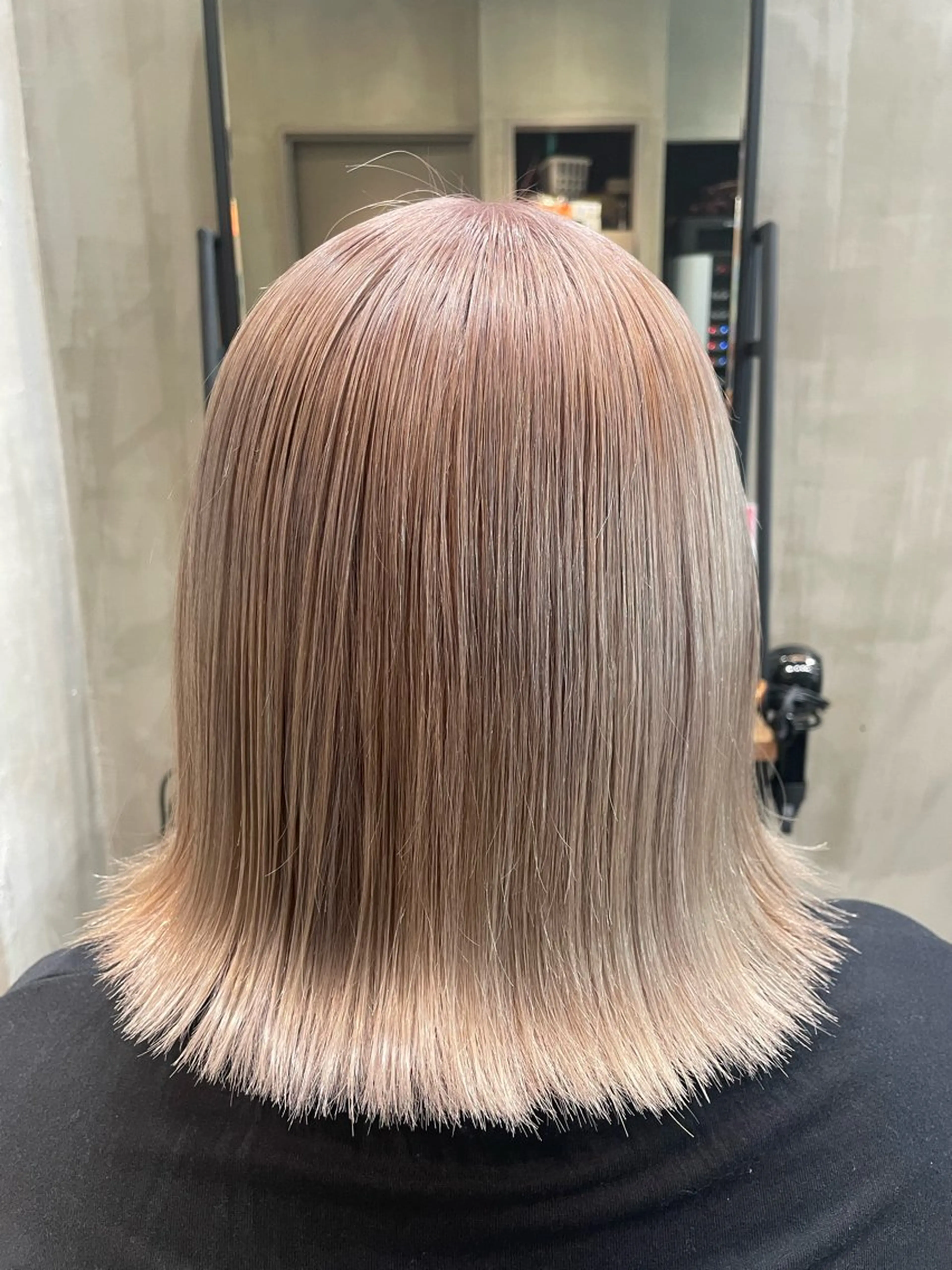 カラー ベージュカラー ミルクティーベージュ (店長)大畑 圭祐のヘアスタイル