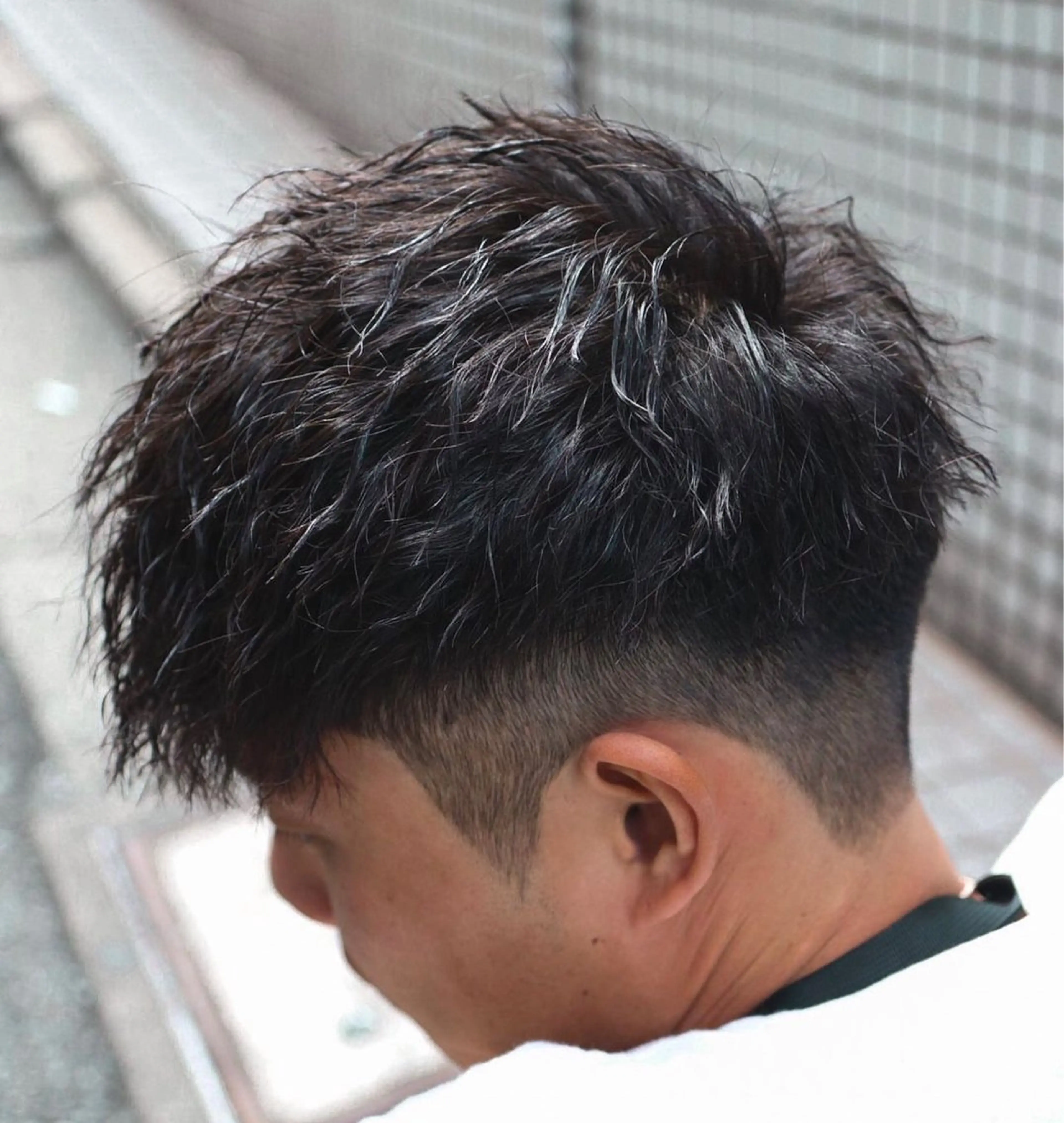 ショート カラー パーマ メンズ 💈men's💈 satoru中目黒のヘアスタイル