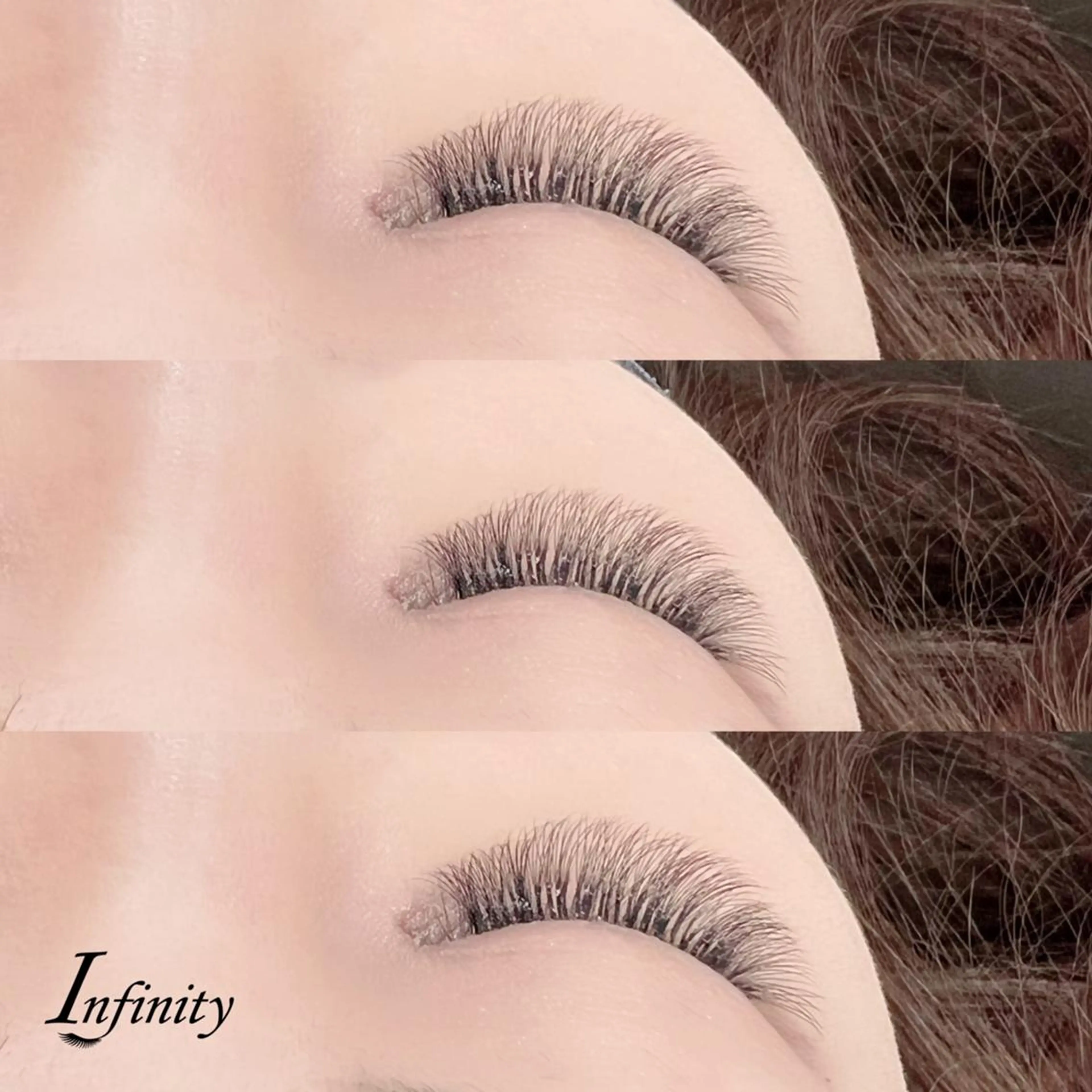 マツエク・マツパ ナチュラル ボリュームラッシュ 🎀インフィニティ アイデザイナー🎀のマツエク・マツパデザイン