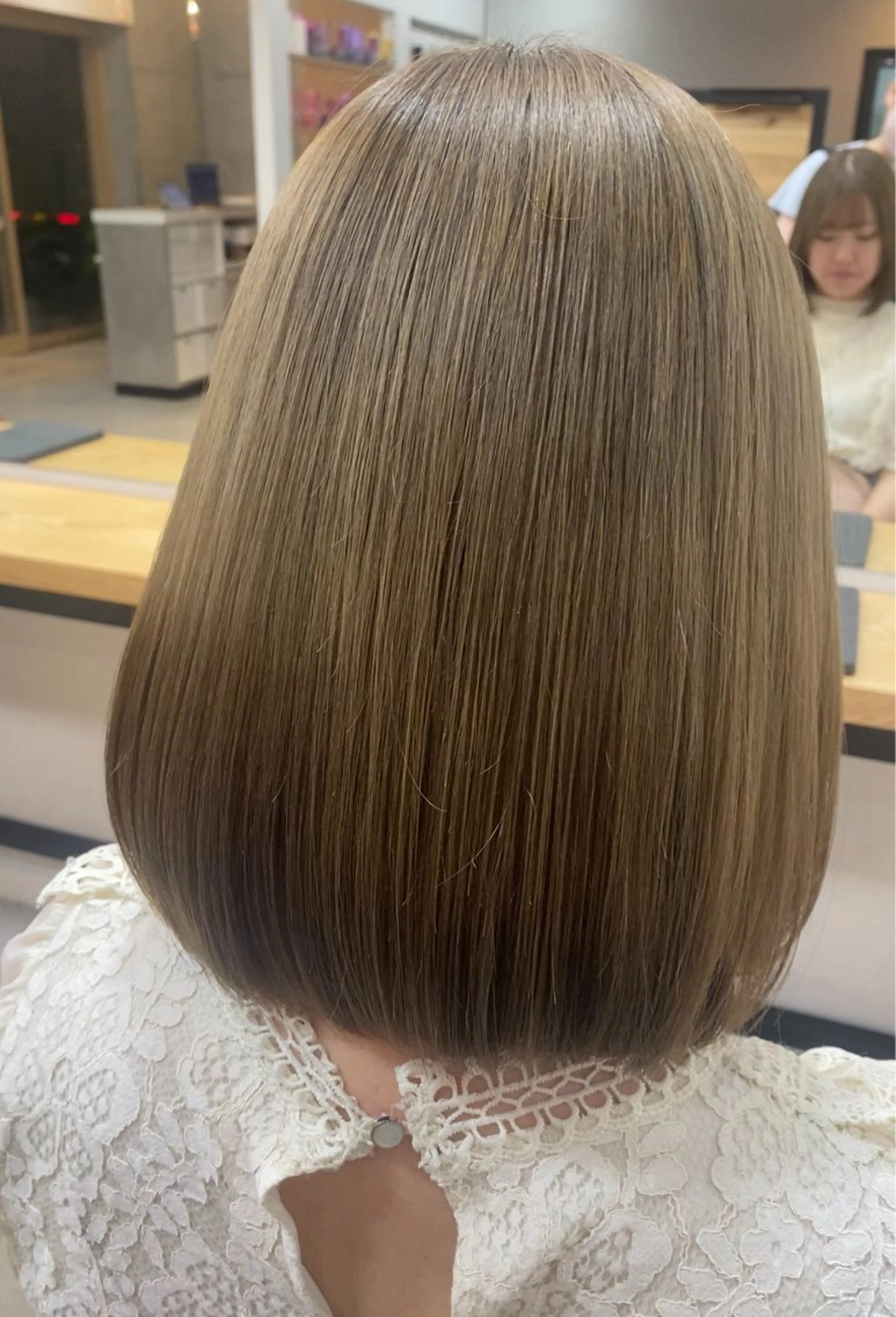 ミディアム HIYORI🧁 登戸のヘアスタイル