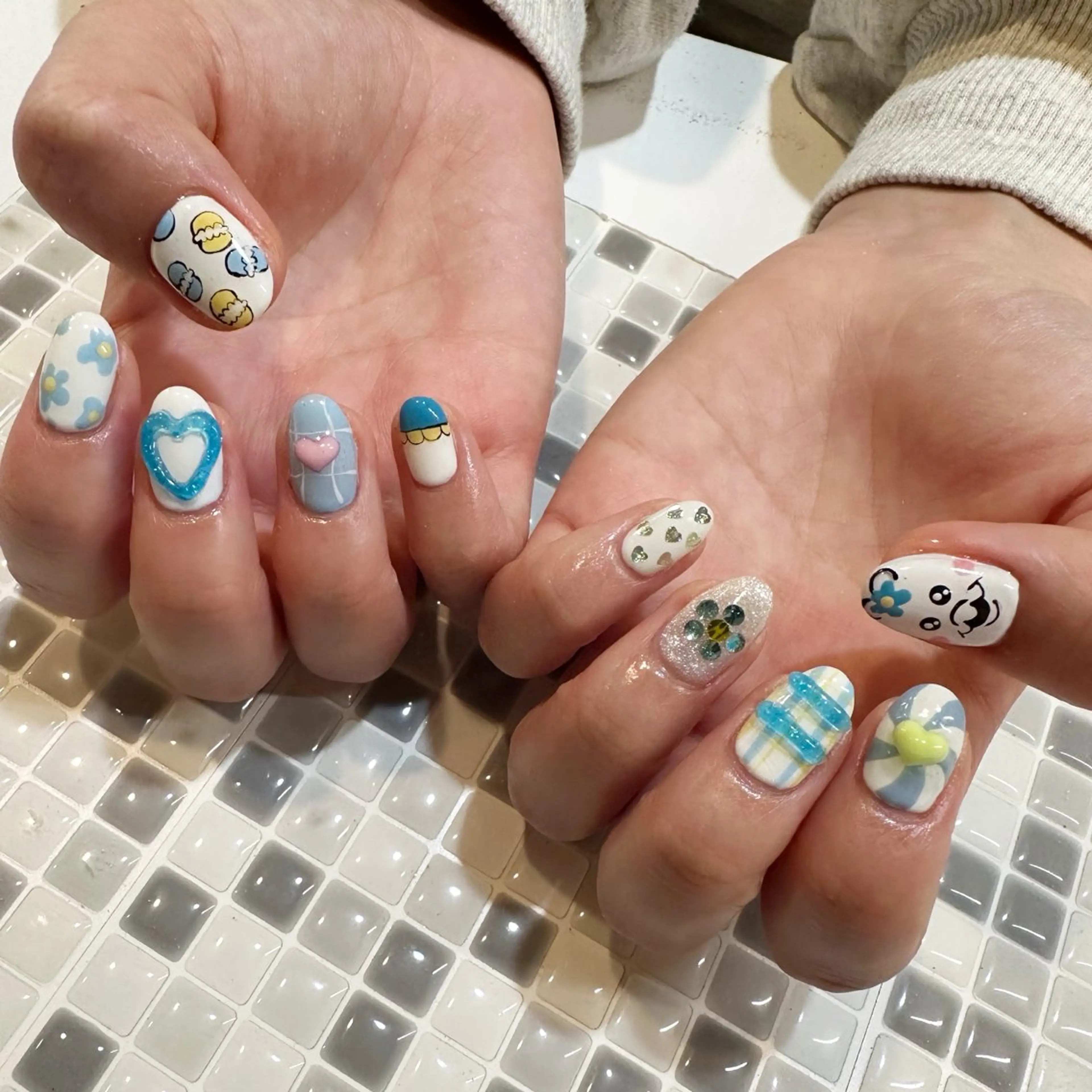 ネイル nailist yuiのネイルデザイン