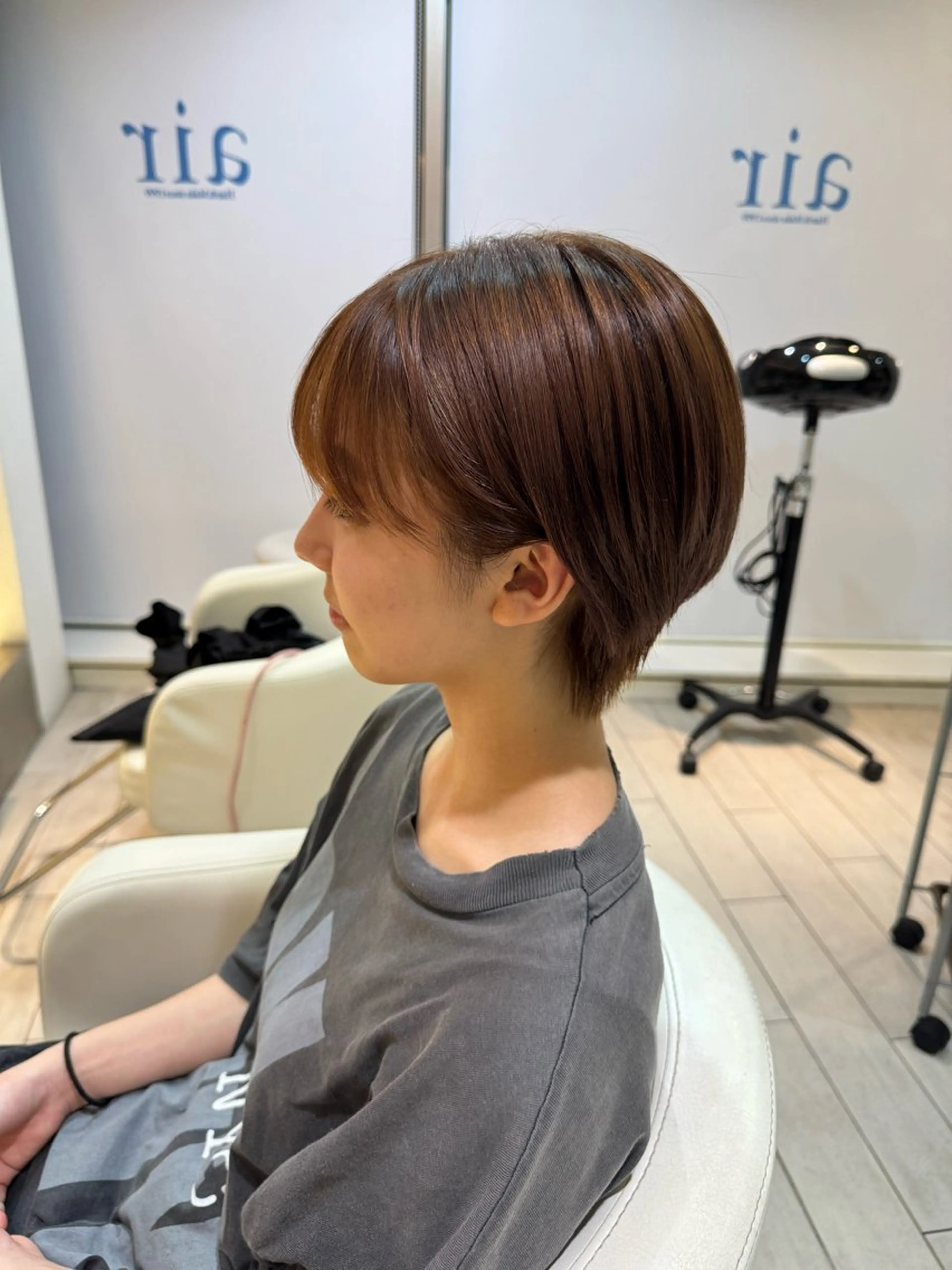 ショート air銀座所属・木村 詩渚のヘアスタイル