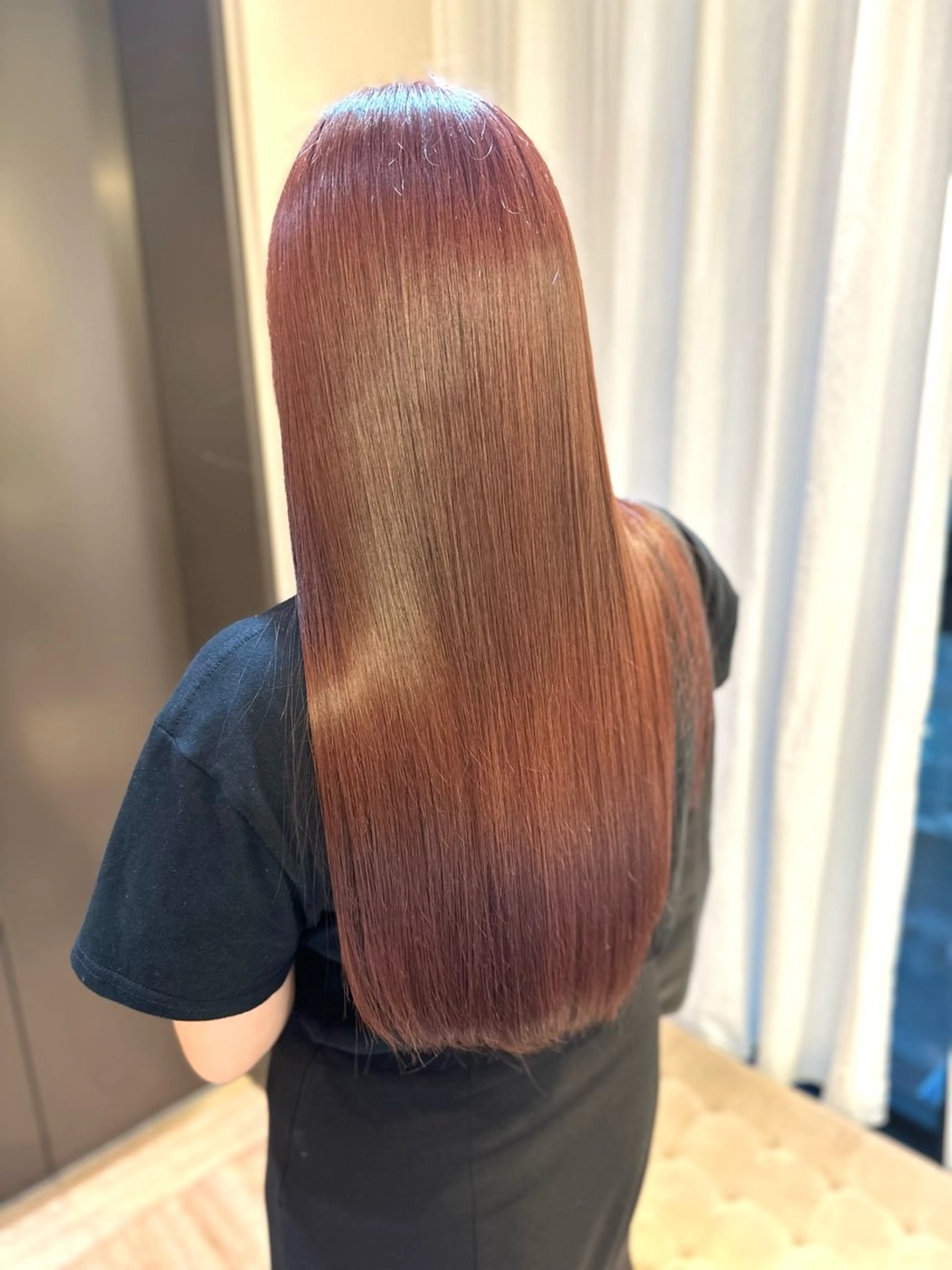 ロング カット ヘアカラー トリートメント 髪質改善/縮毛矯正 🌻momokaのヘアスタイル