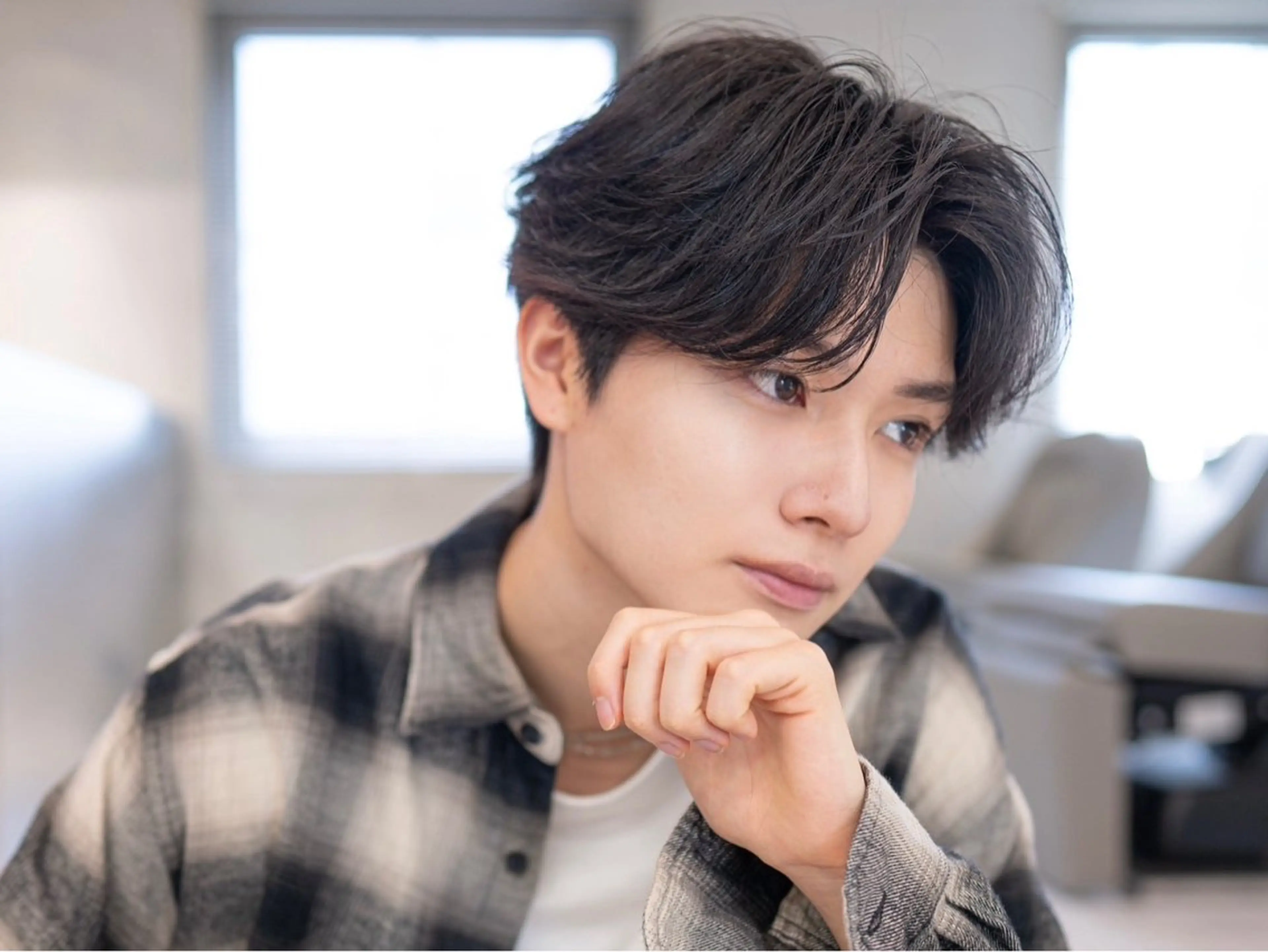 メンズ いがらし ふうらのヘアスタイル