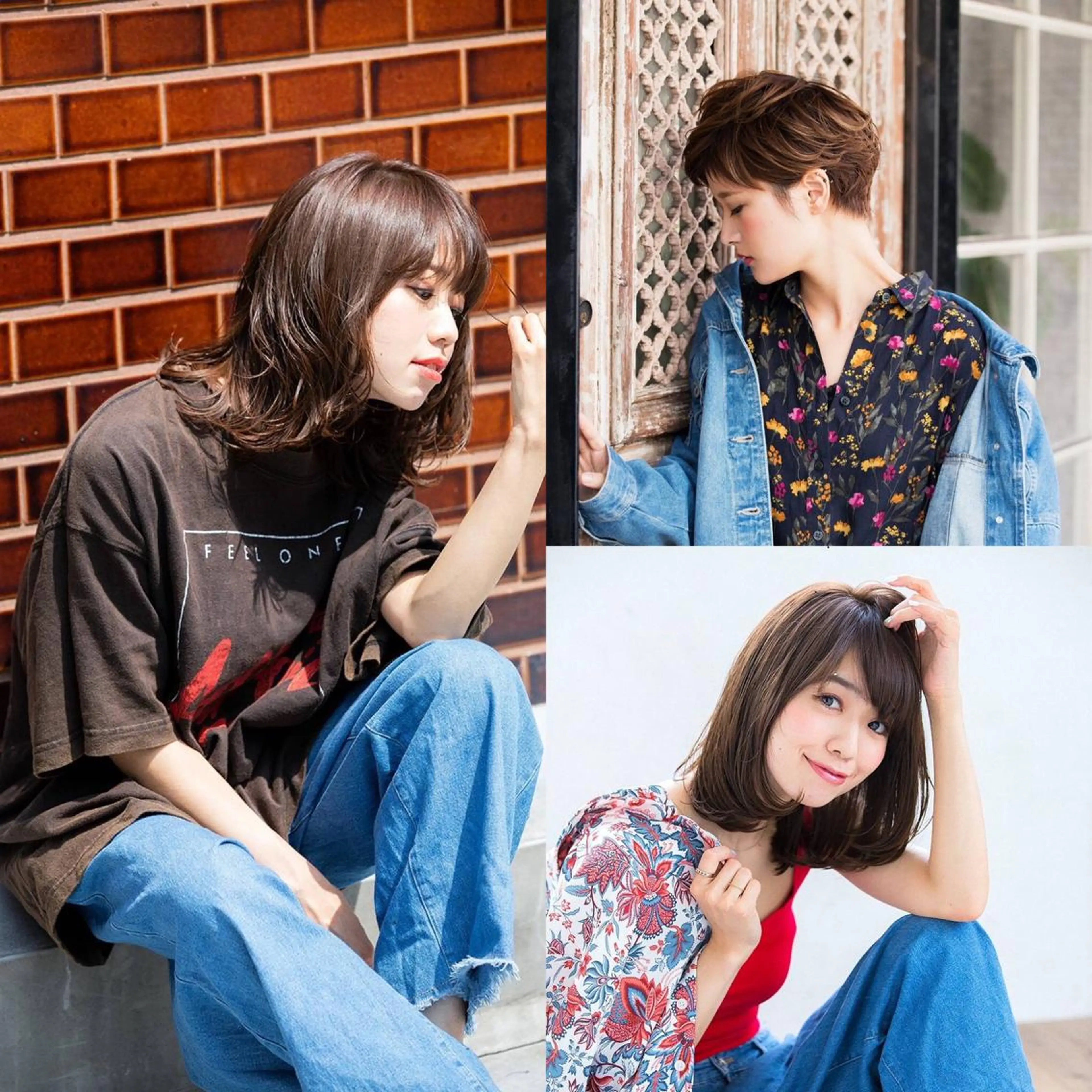 ミディアム Noyヨシモト ヒロトのヘアスタイル