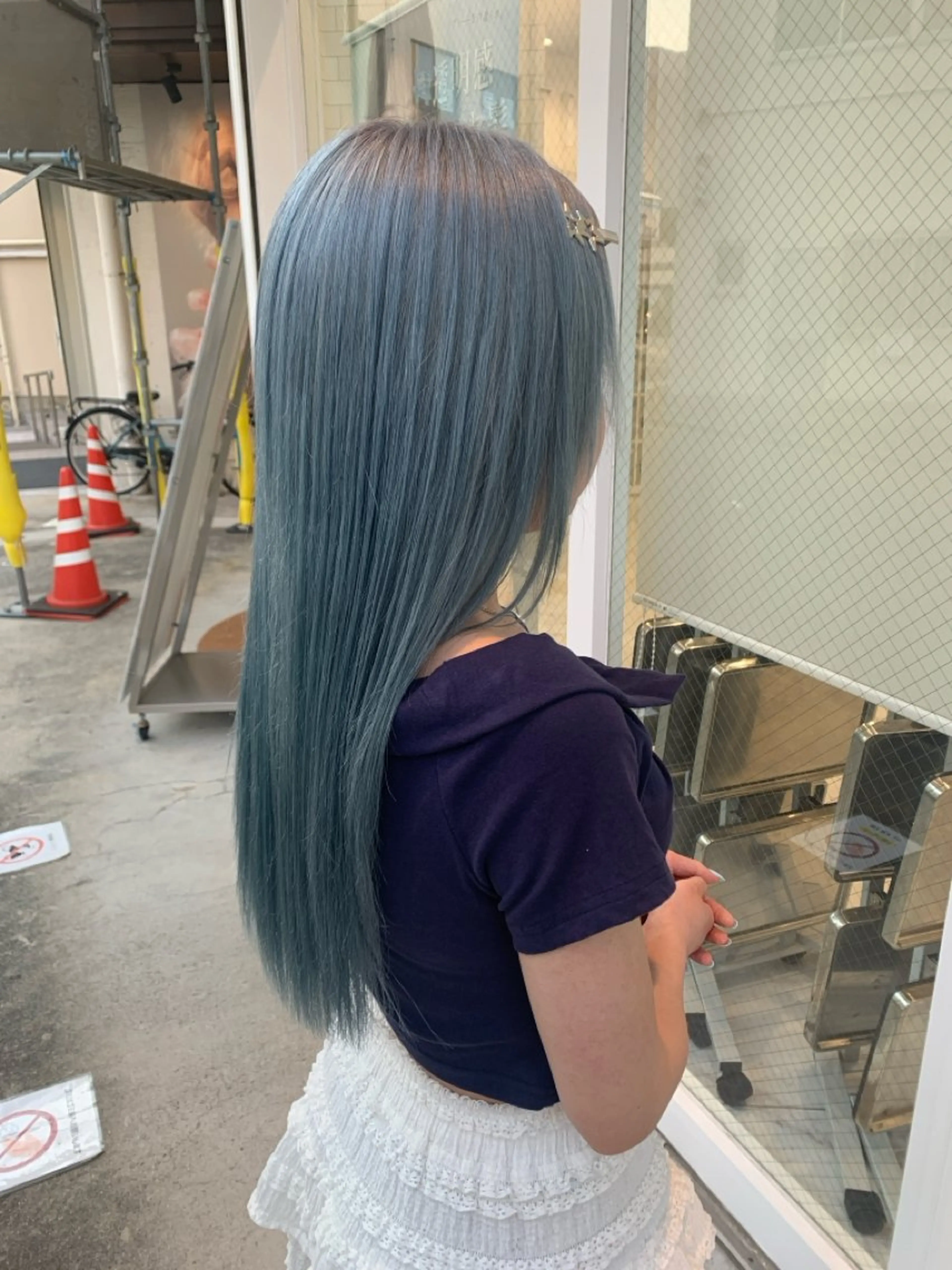 カット＋トリプルカラー(イルミナカラーとケアブリーチ使用)の写真