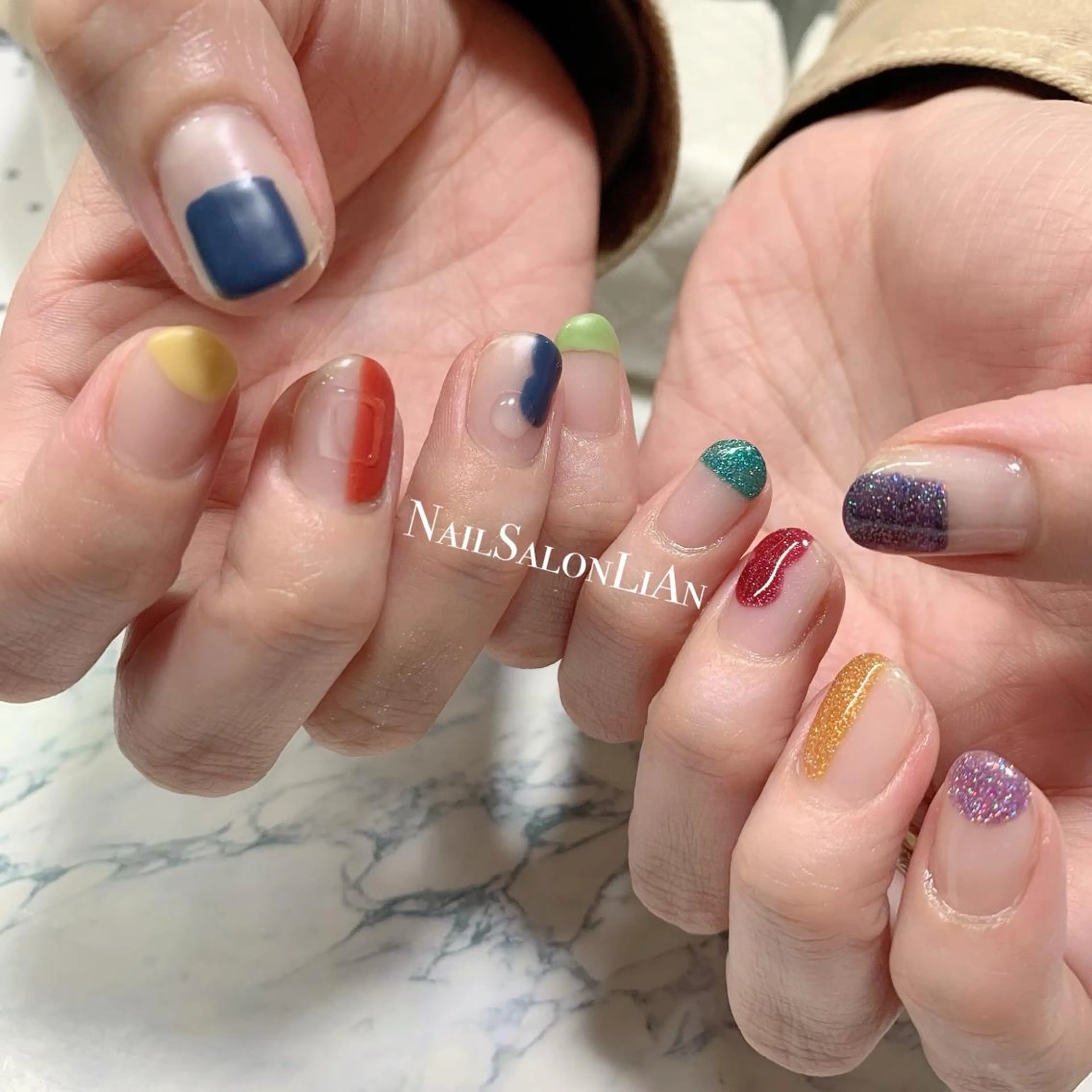 ネイル ハンドネイル NailSalon LiAnのネイルデザイン
