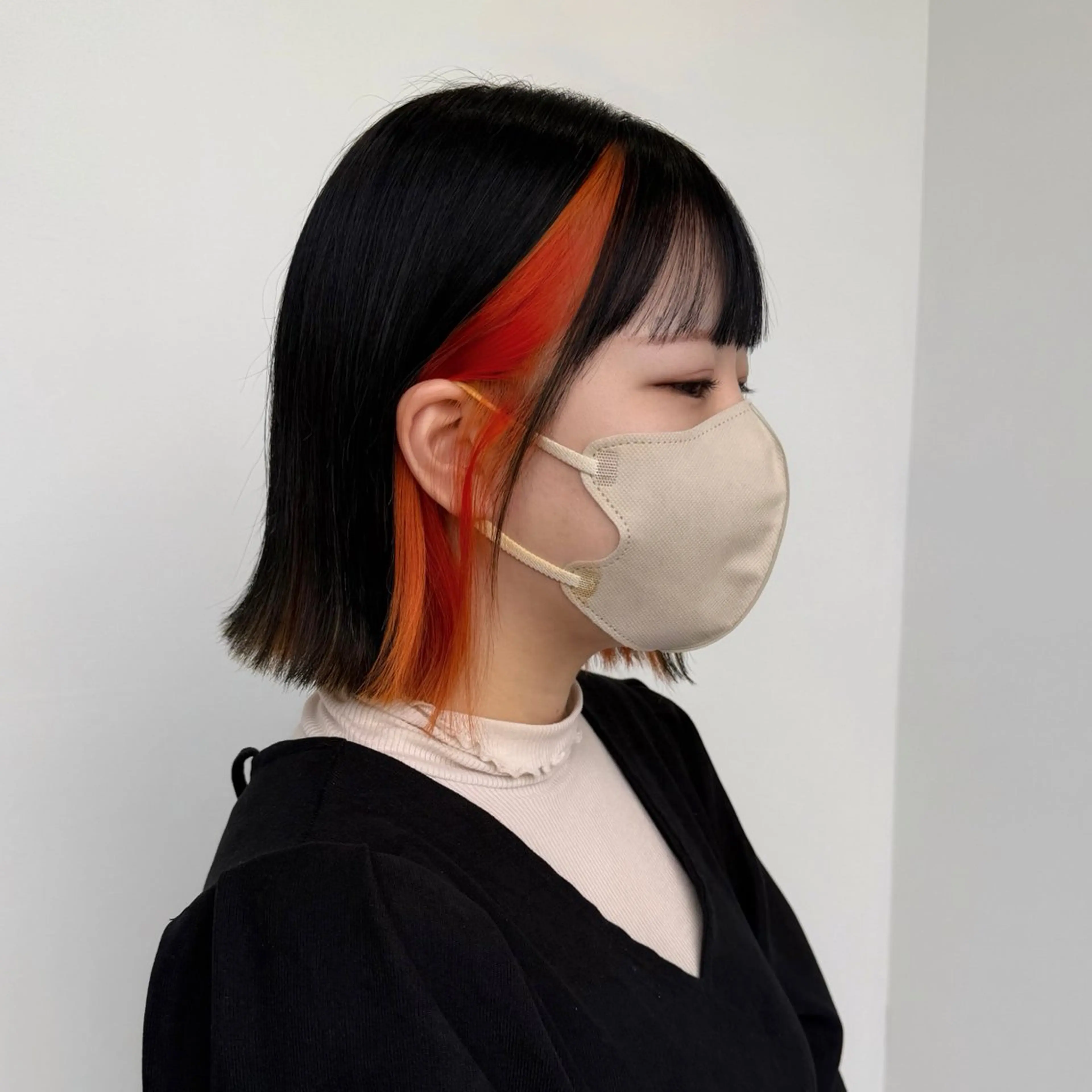 ショート カット ヘアカラー トリートメント 🌿透き通るツヤ髪× 縮毛矯正✂︎戸祭　伶のヘアスタイル