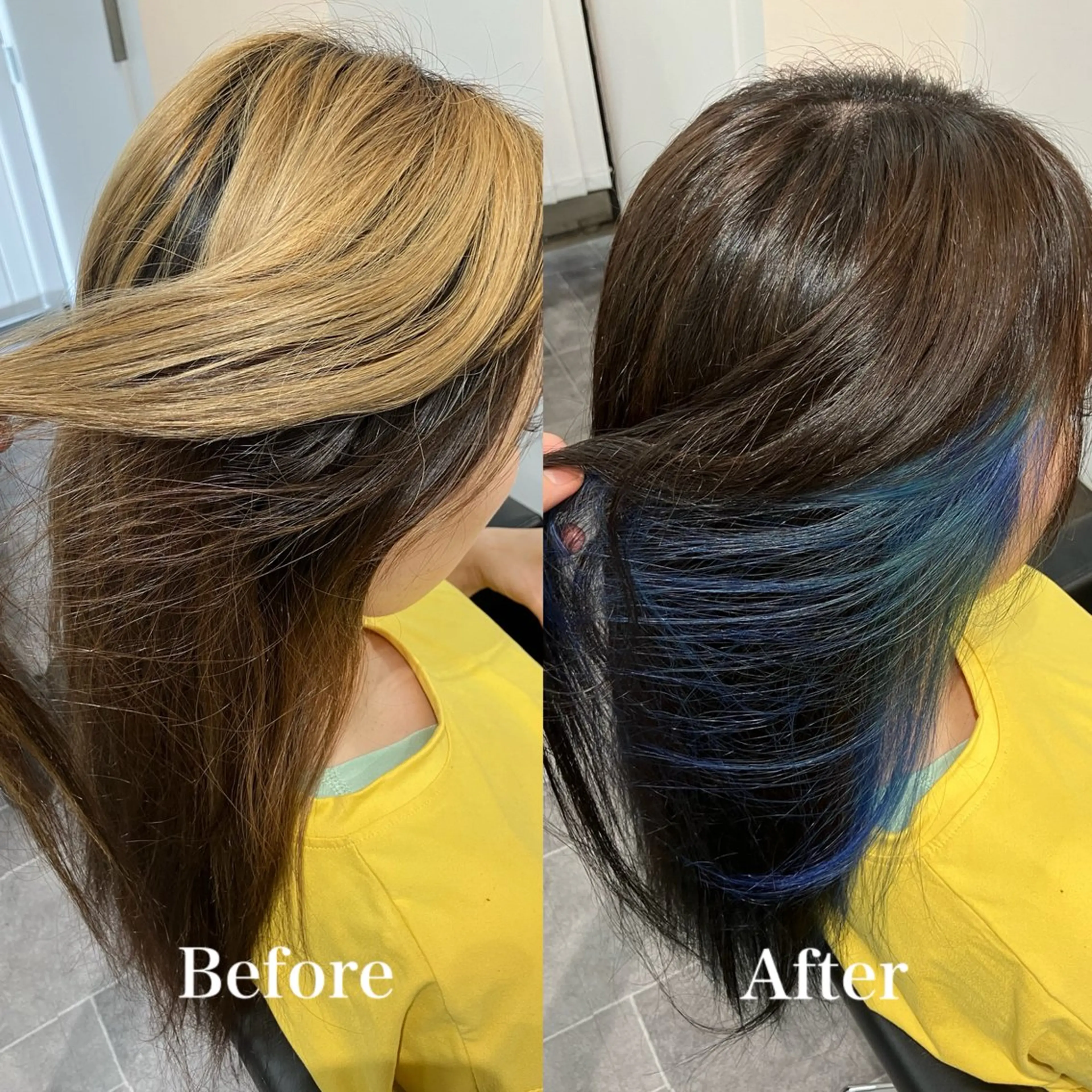 セミロング ヘアカラー Dolceカレン /カットモデル募集中のヘアスタイル