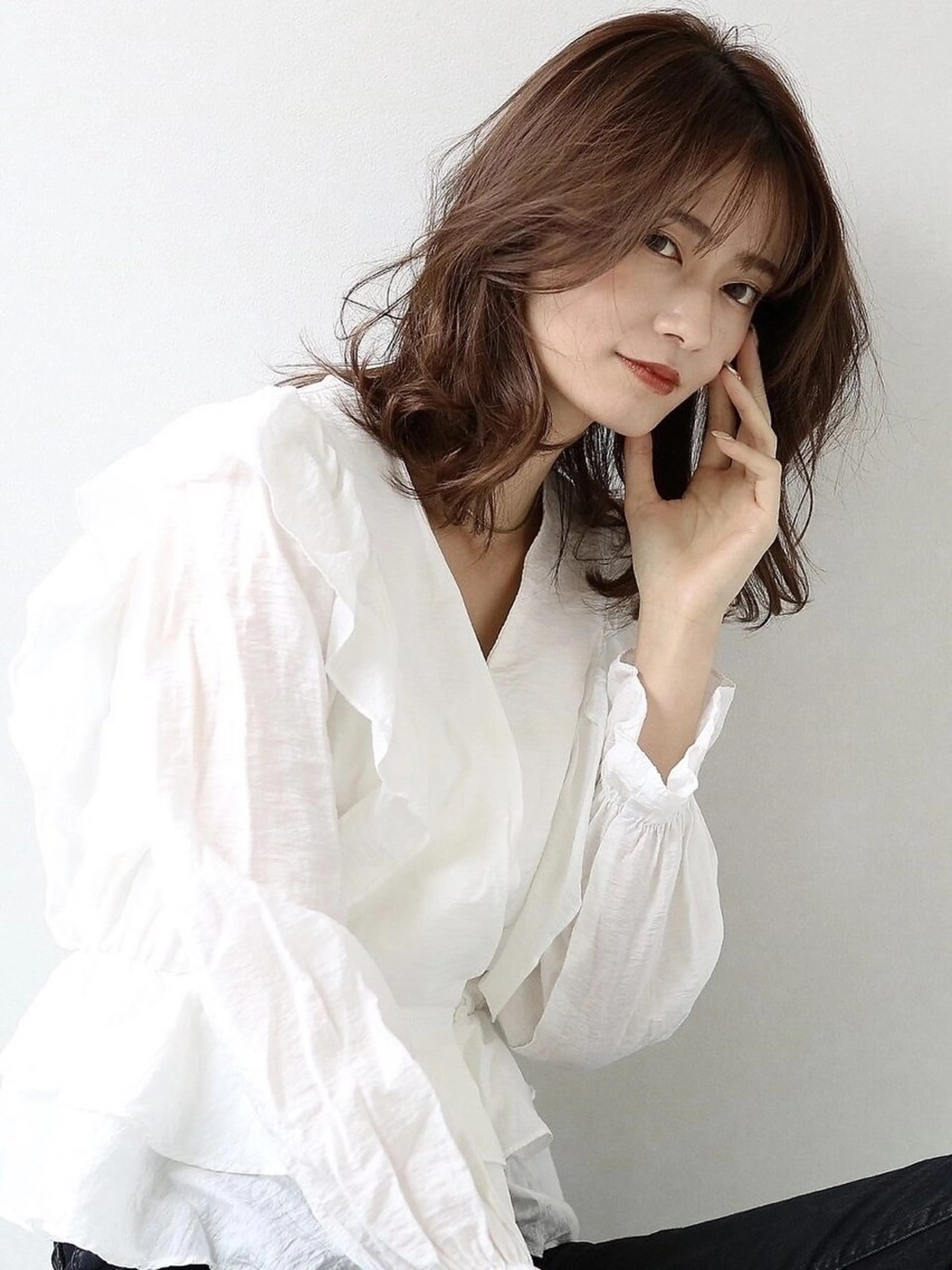 ミディアム Agu gina 大宮/Yusei🦋のヘアスタイル