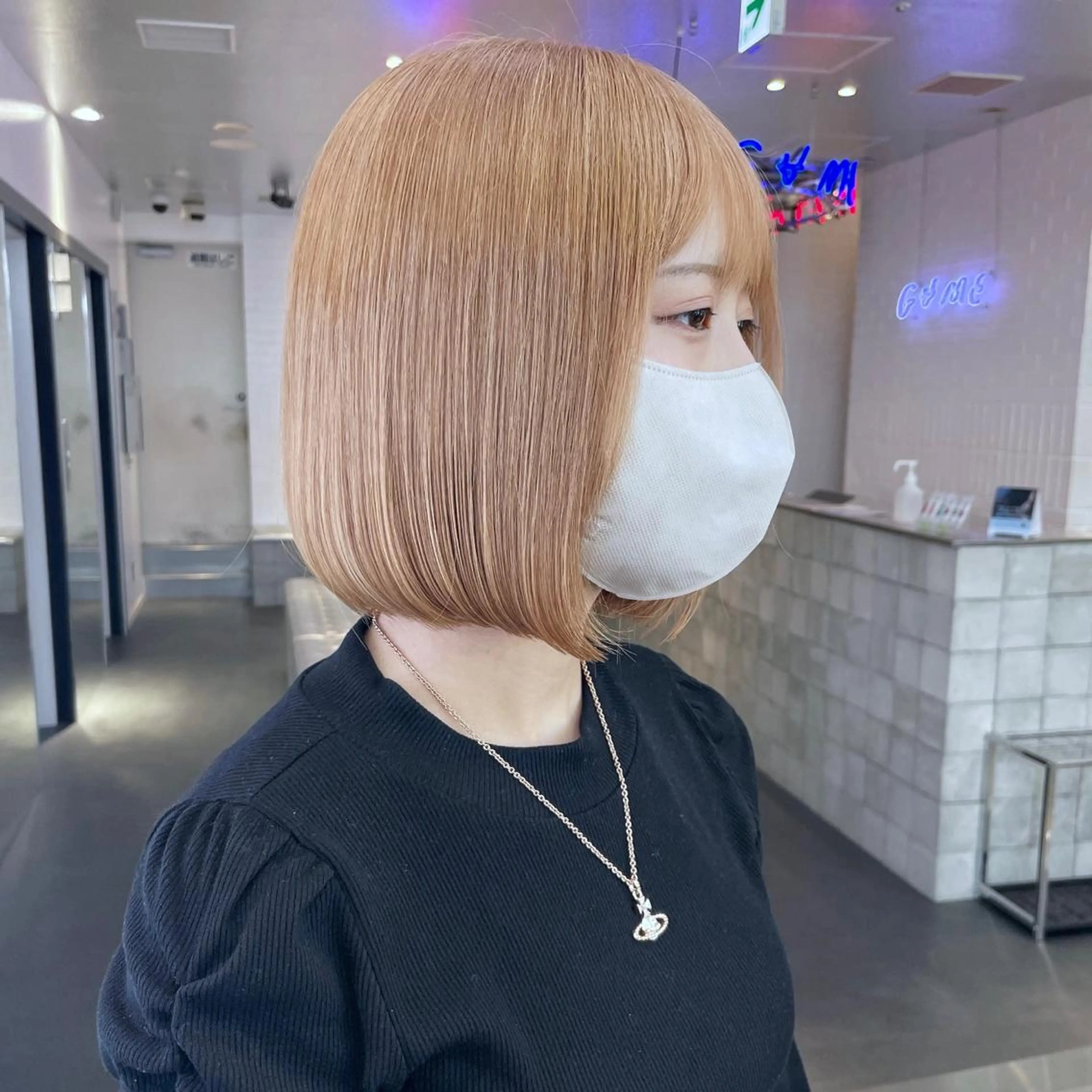 ショート カラー Je suis heureuse Tres所属・💍ダメージ最小限 ブリーチ/ちさと💍のヘアスタイル