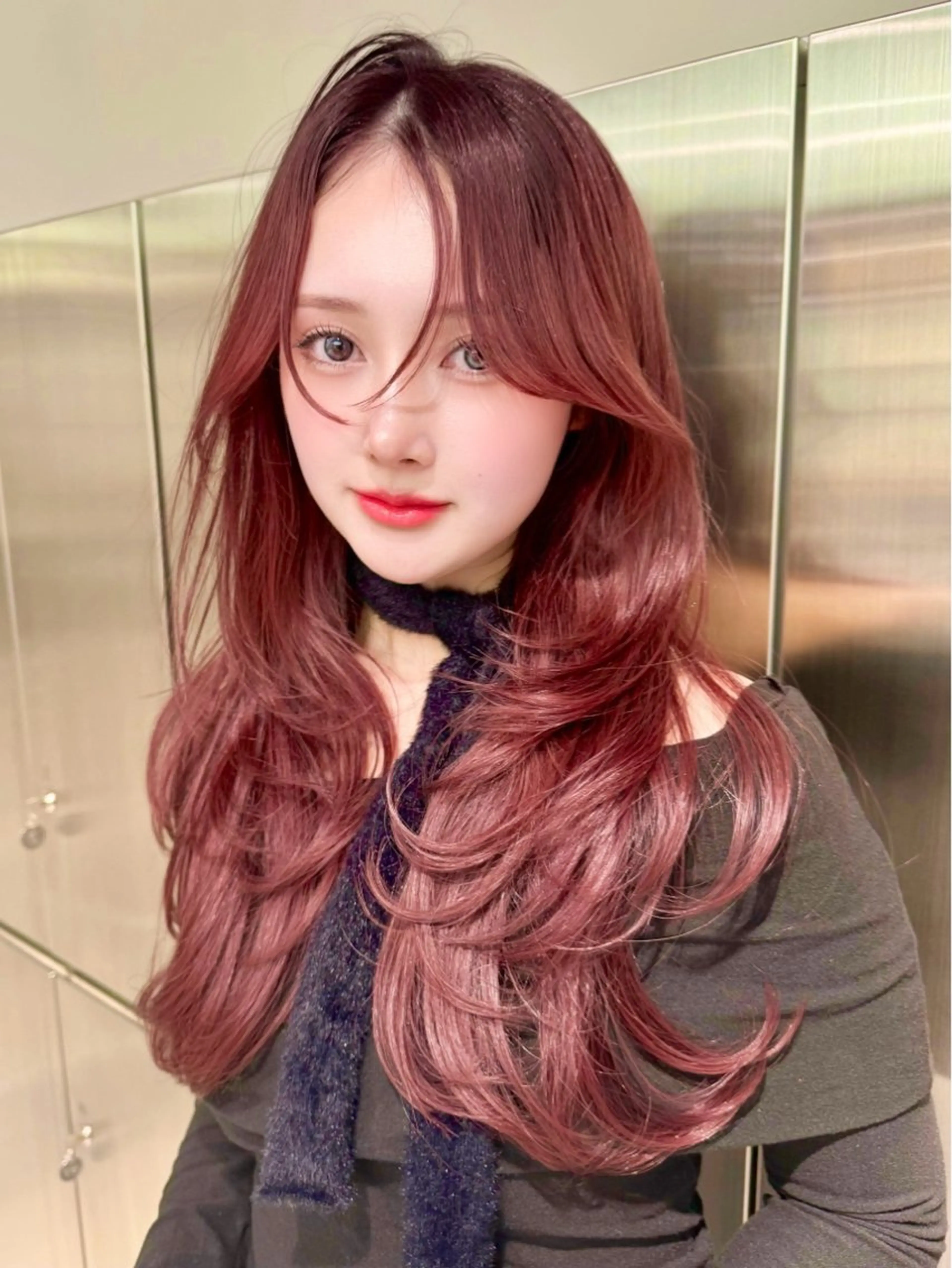 【✨️大人気✨️】ブリーチ無しダブルカラー＆似合わせカット＆3stepトリートメント🌈の写真