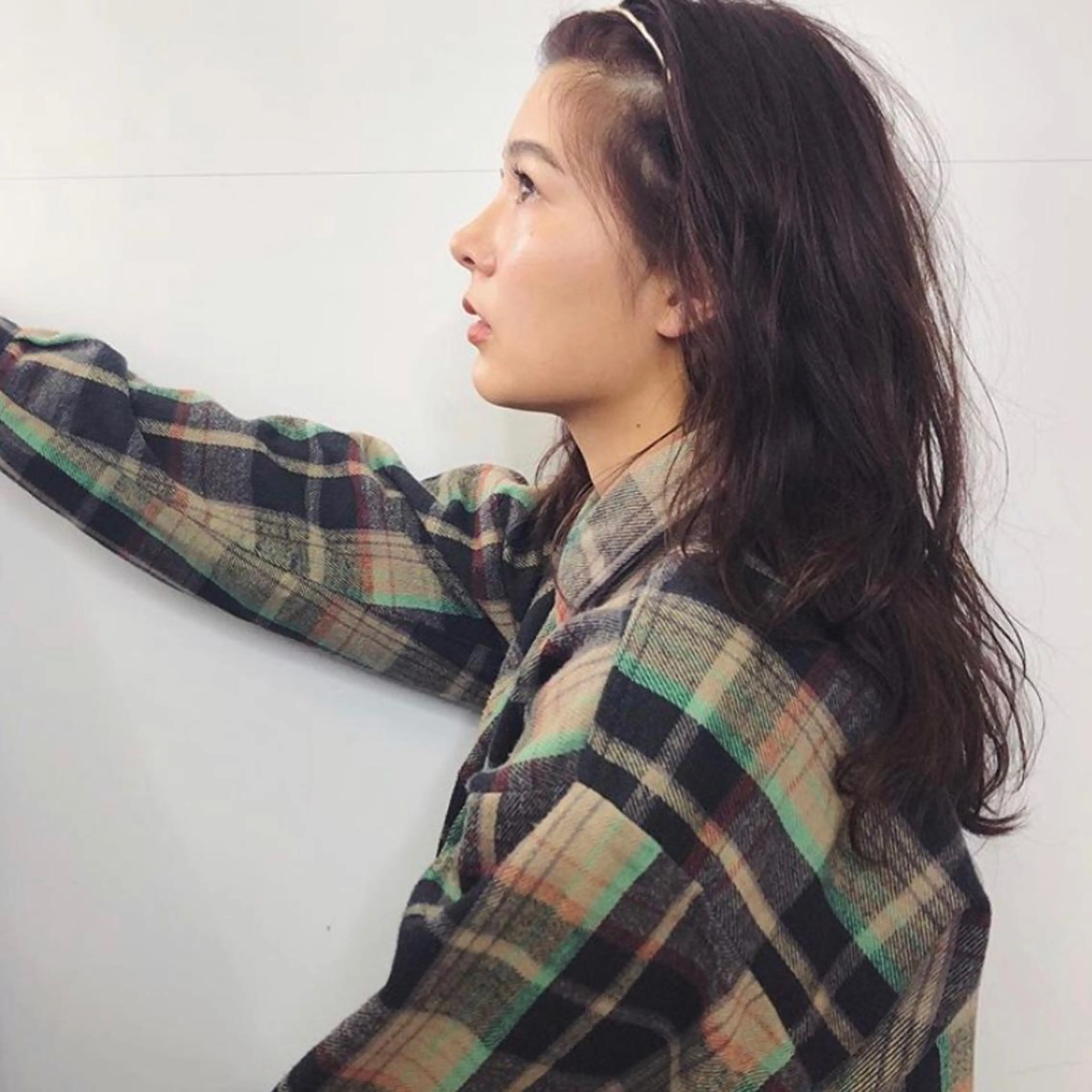 セミロング カラー トップスタイリスト 👑田添幹宜のヘアスタイル