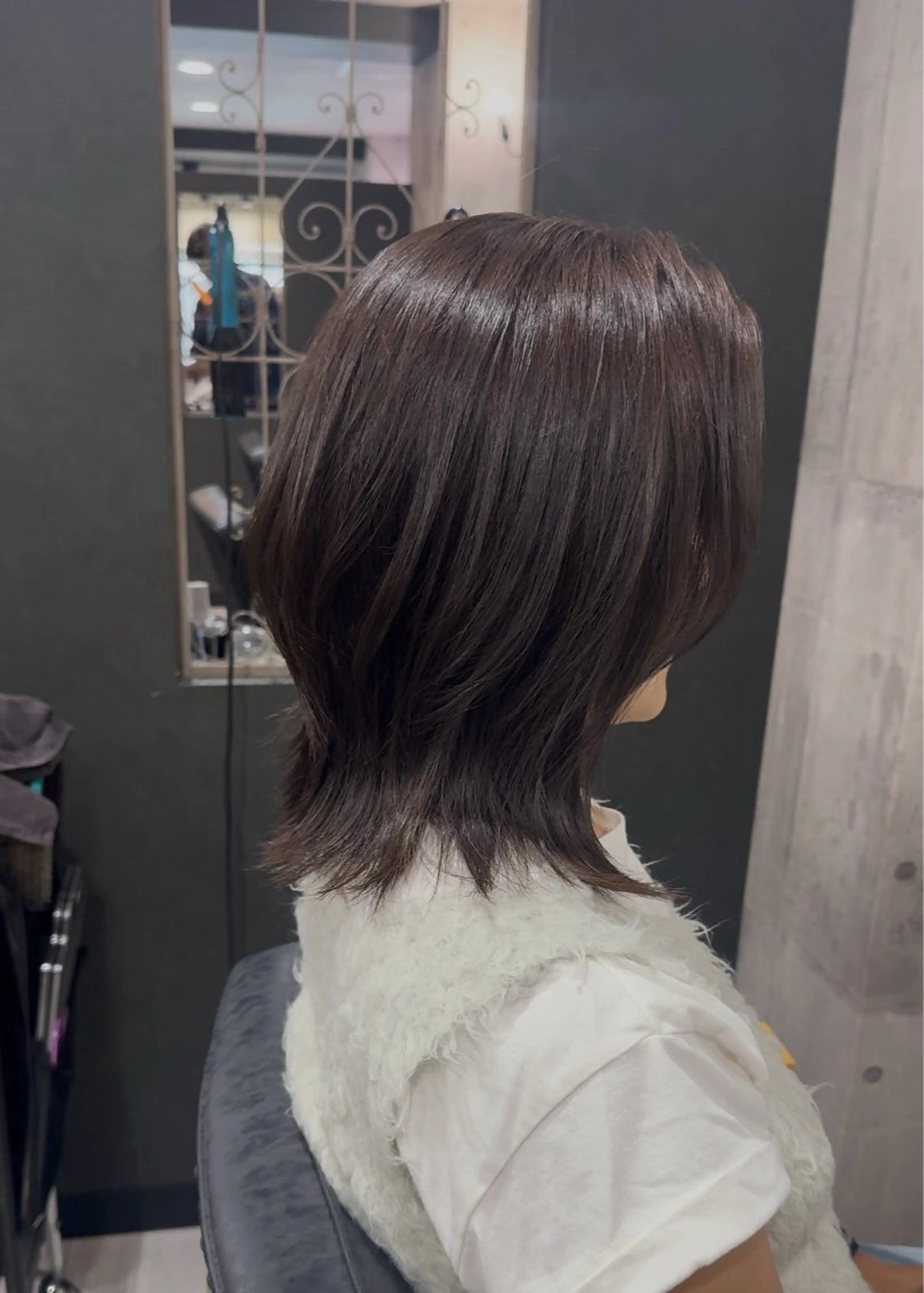 セミロング レイヤーカット特化 💜SARIのヘアスタイル