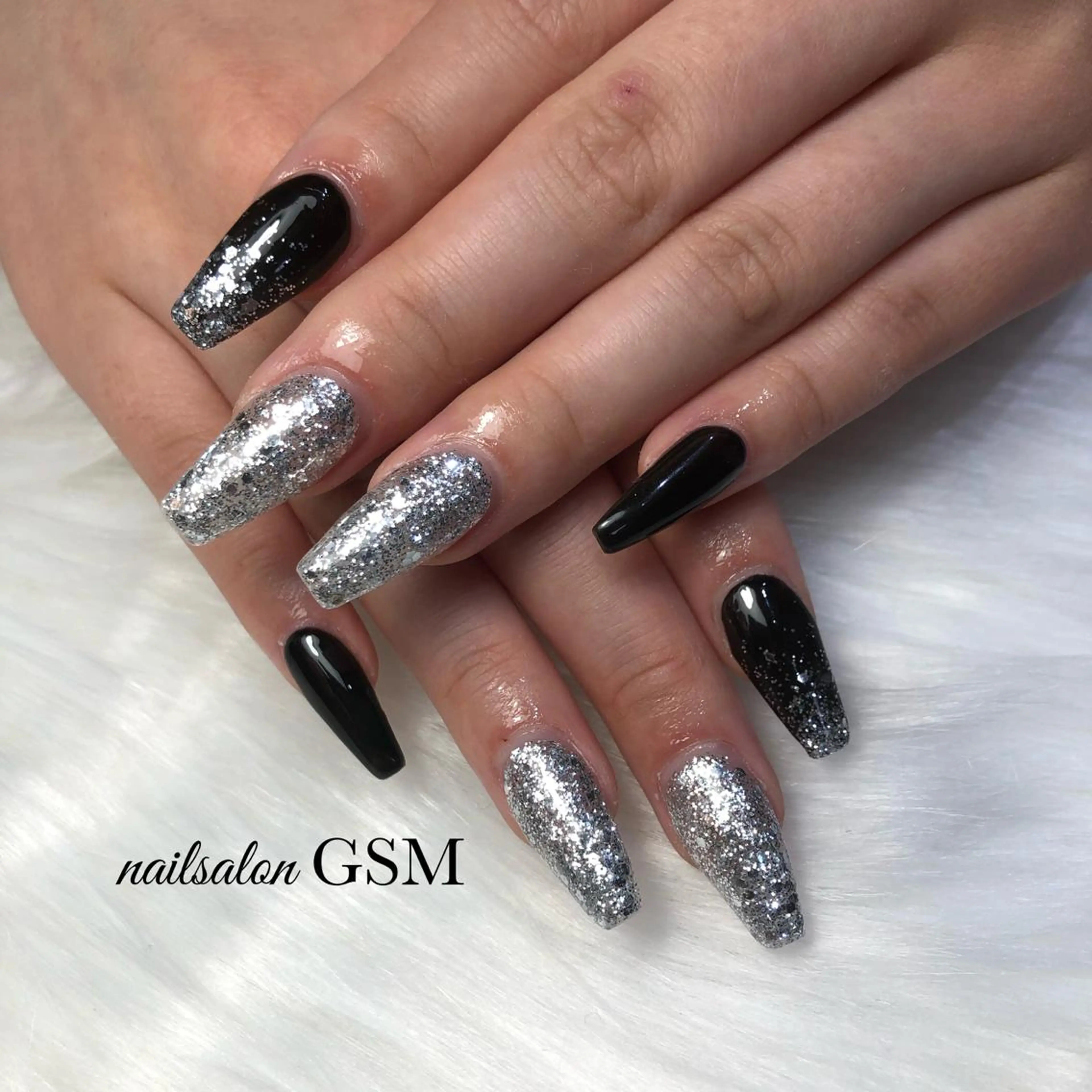 ネイル スカルプネイル ハンドネイル nail salon GSMのネイルデザイン