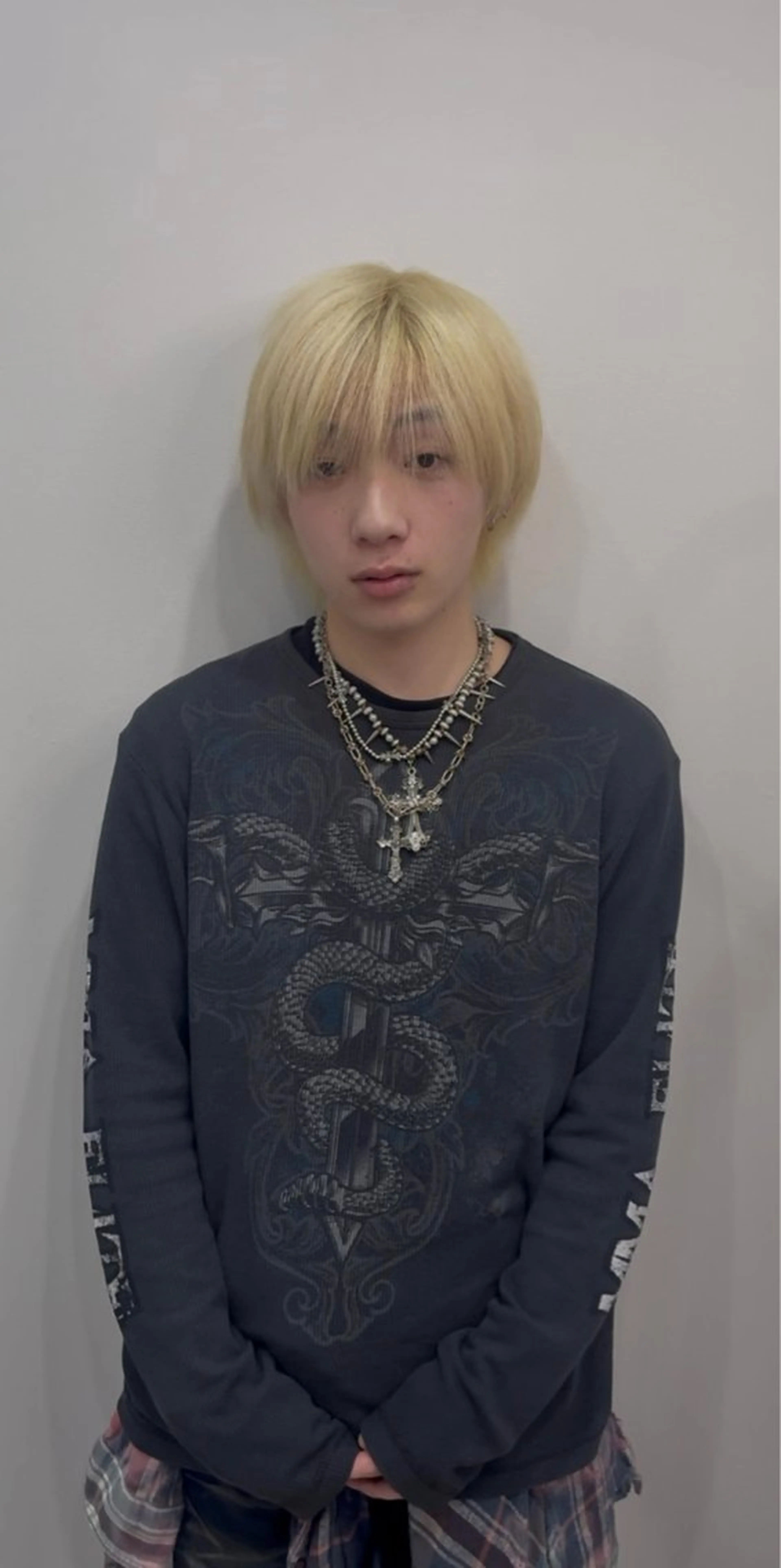 カラー メンズ 森 楓太のヘアスタイル