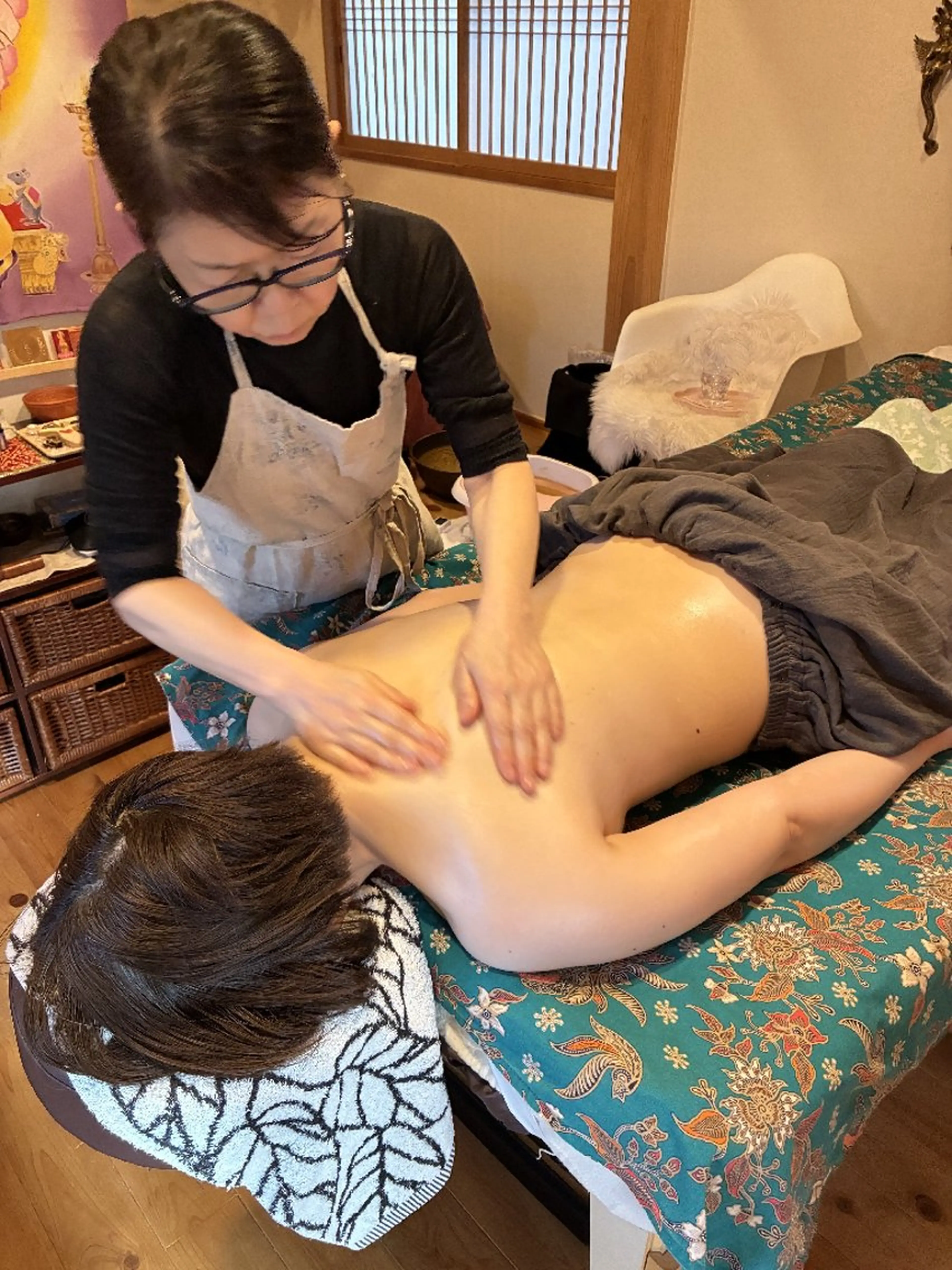 足湯&体質カウンセリング&全身オイルトリートメントの写真