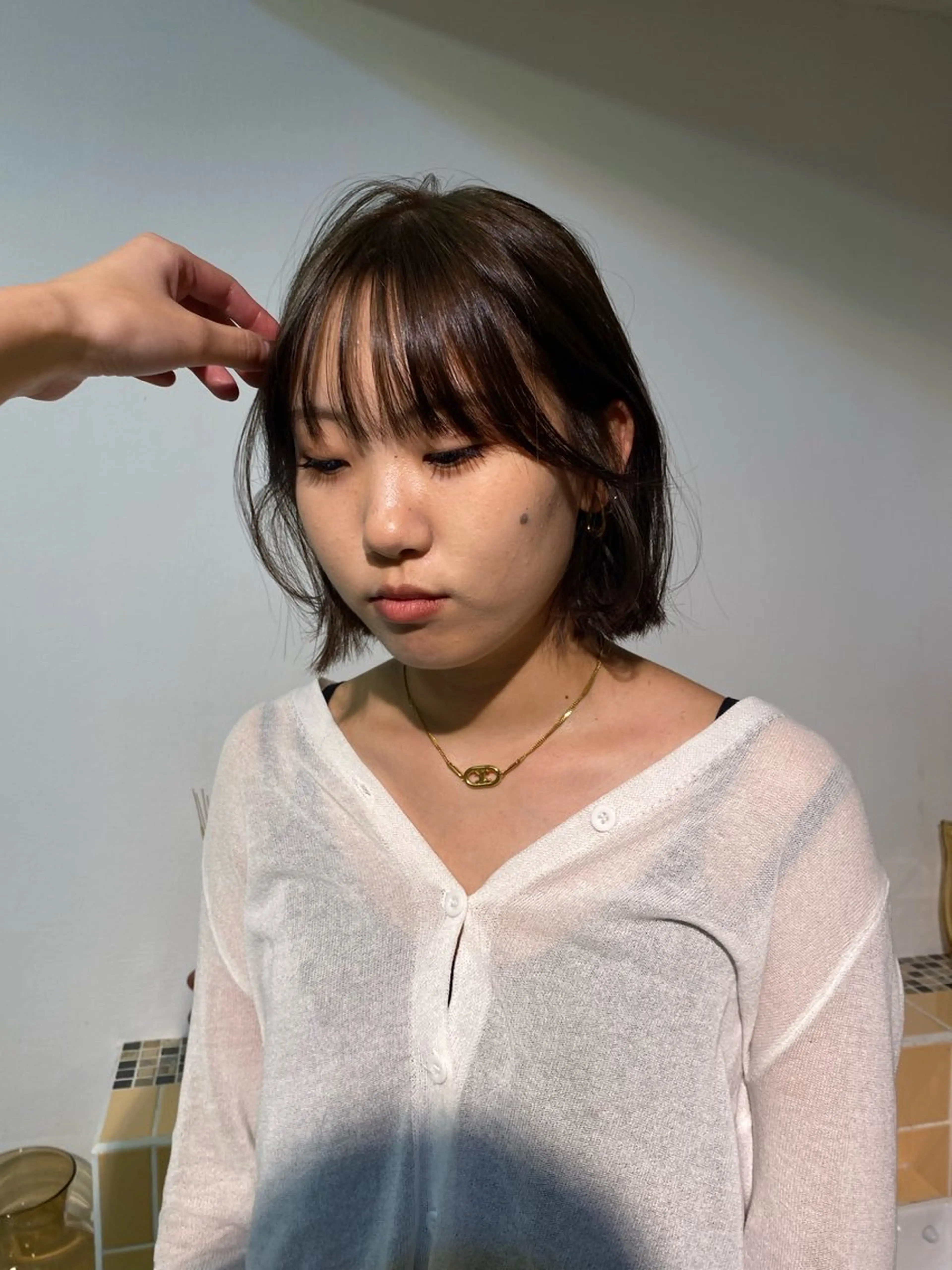 ミディアム カラー iroha/ n.w.h🎀のヘアスタイル