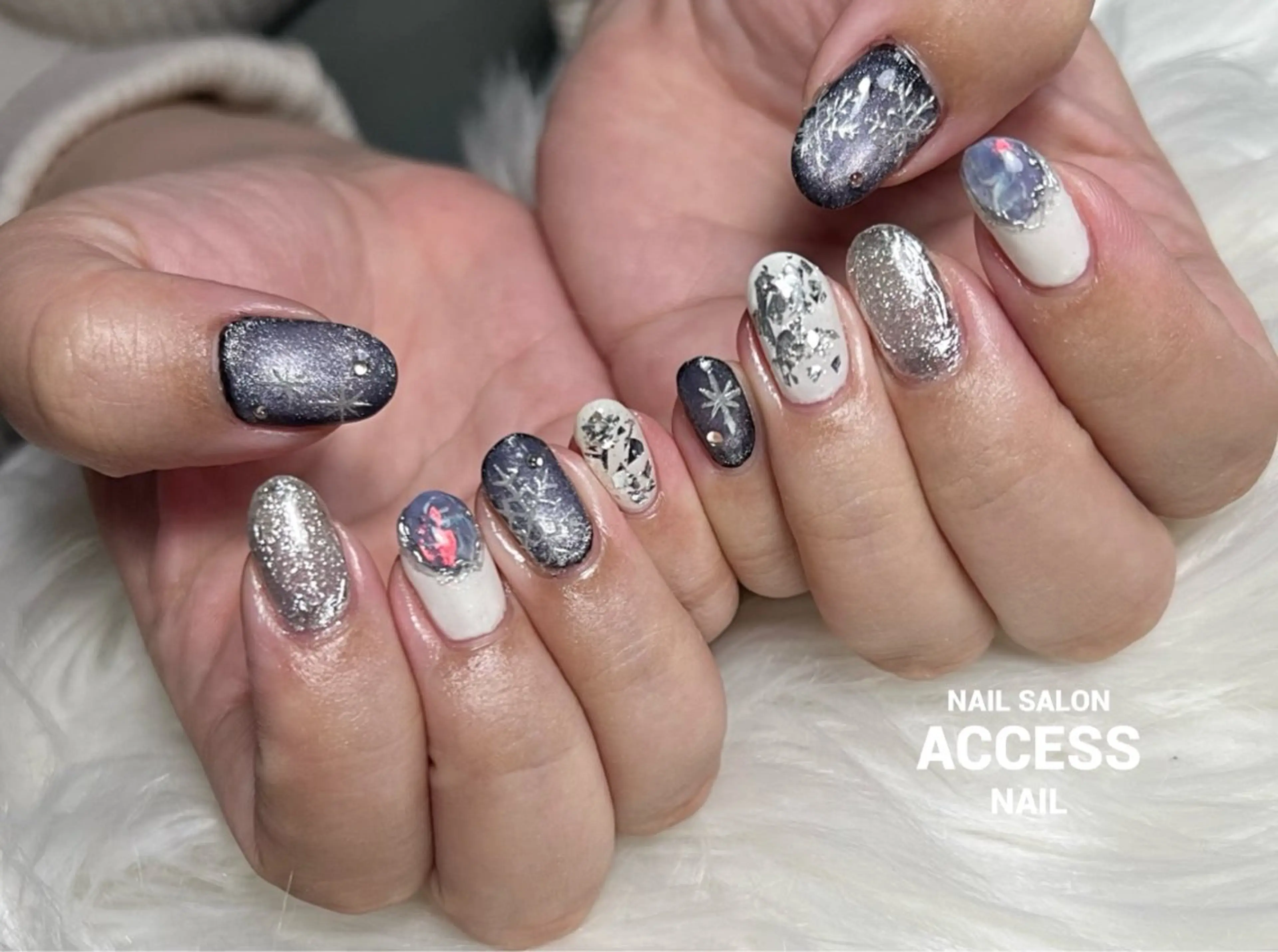 ネイル access nailのネイルデザイン