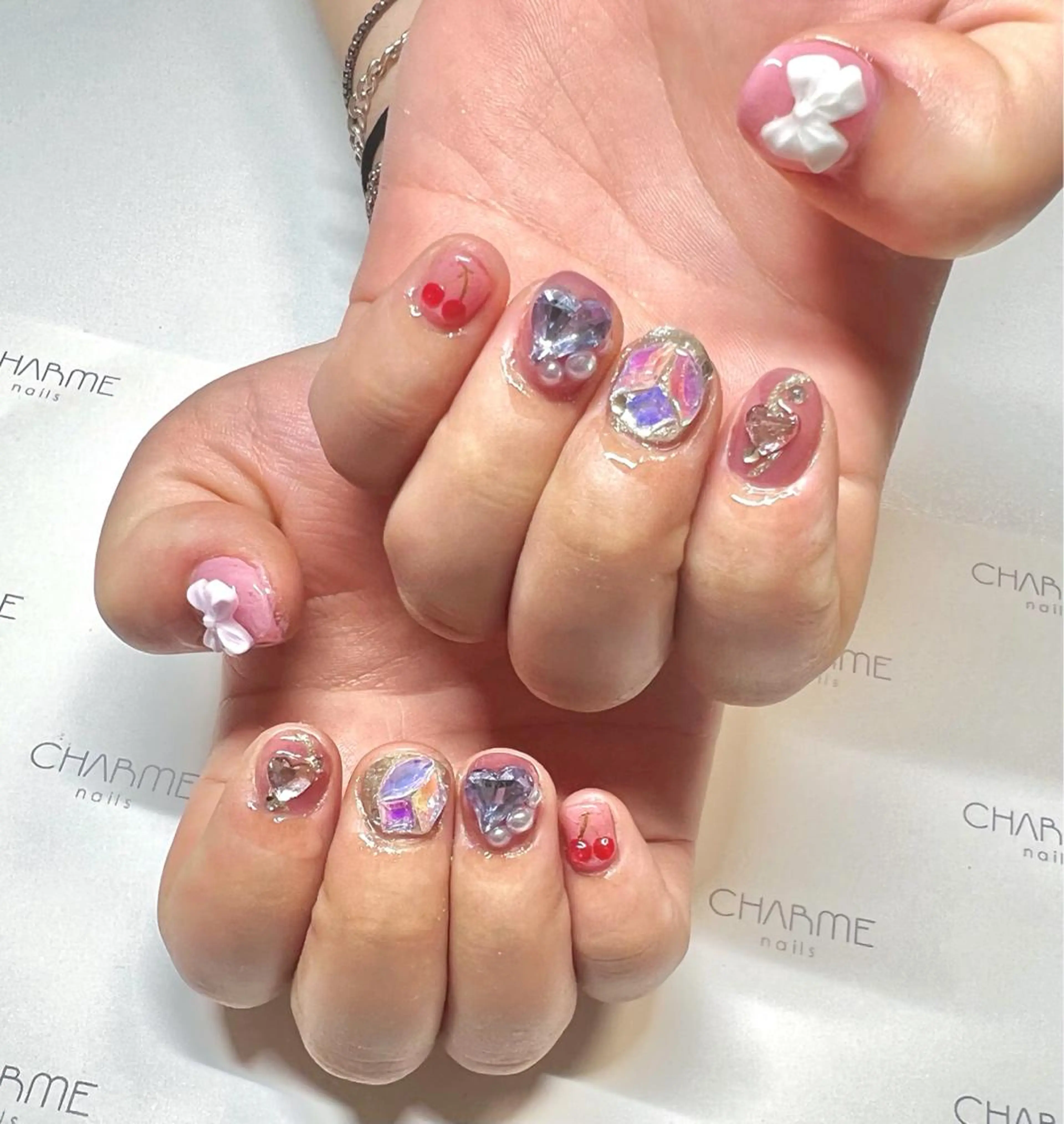 ネイル ハンドネイル CHARME 🤎〔RINA〕のネイルデザイン