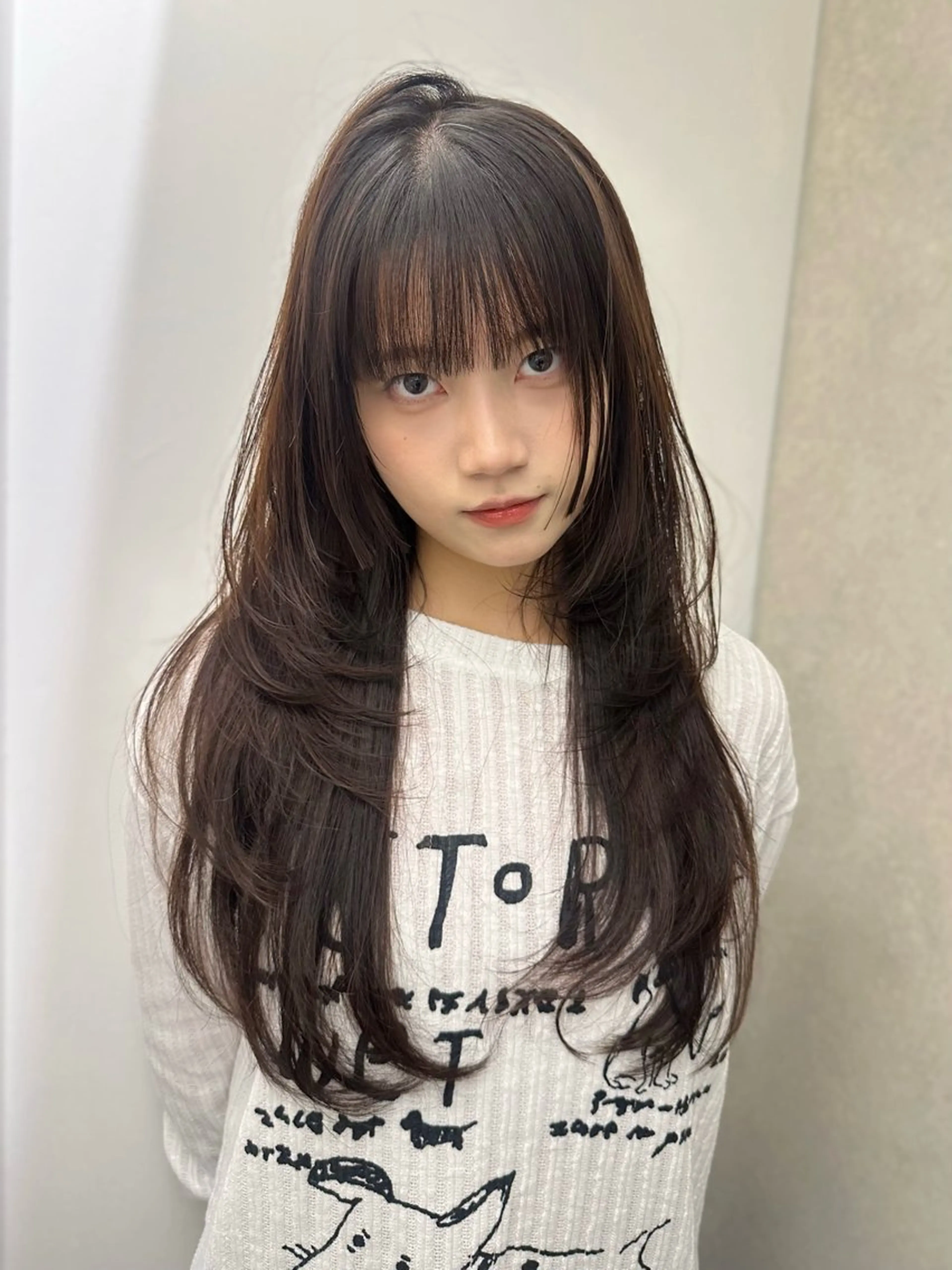 ロング カット 韓国ヘアメンズ・レデ ィース特化ミクのヘアスタイル