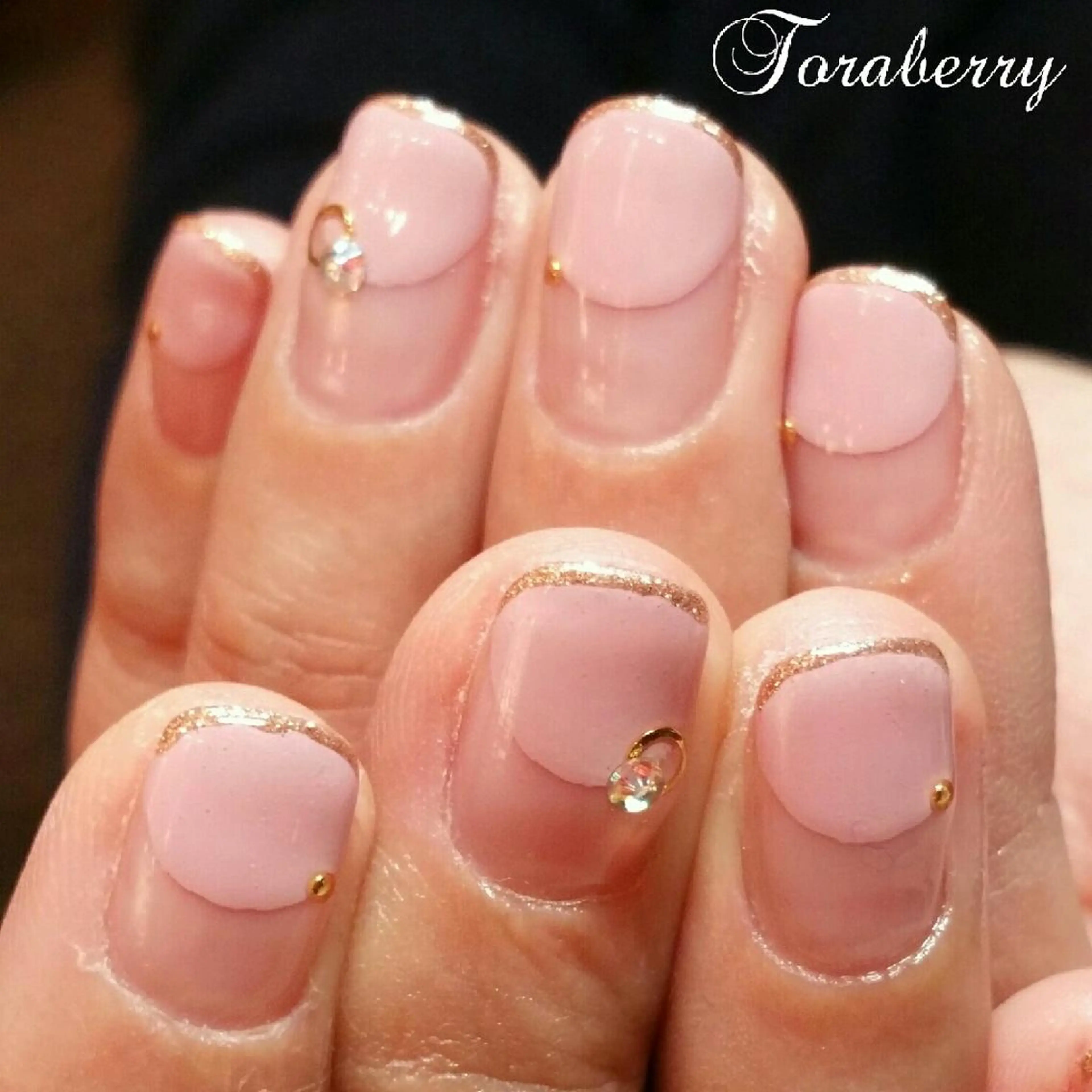 ネイル ラメ(グリッター) ネイリスト なつみのネイルデザイン