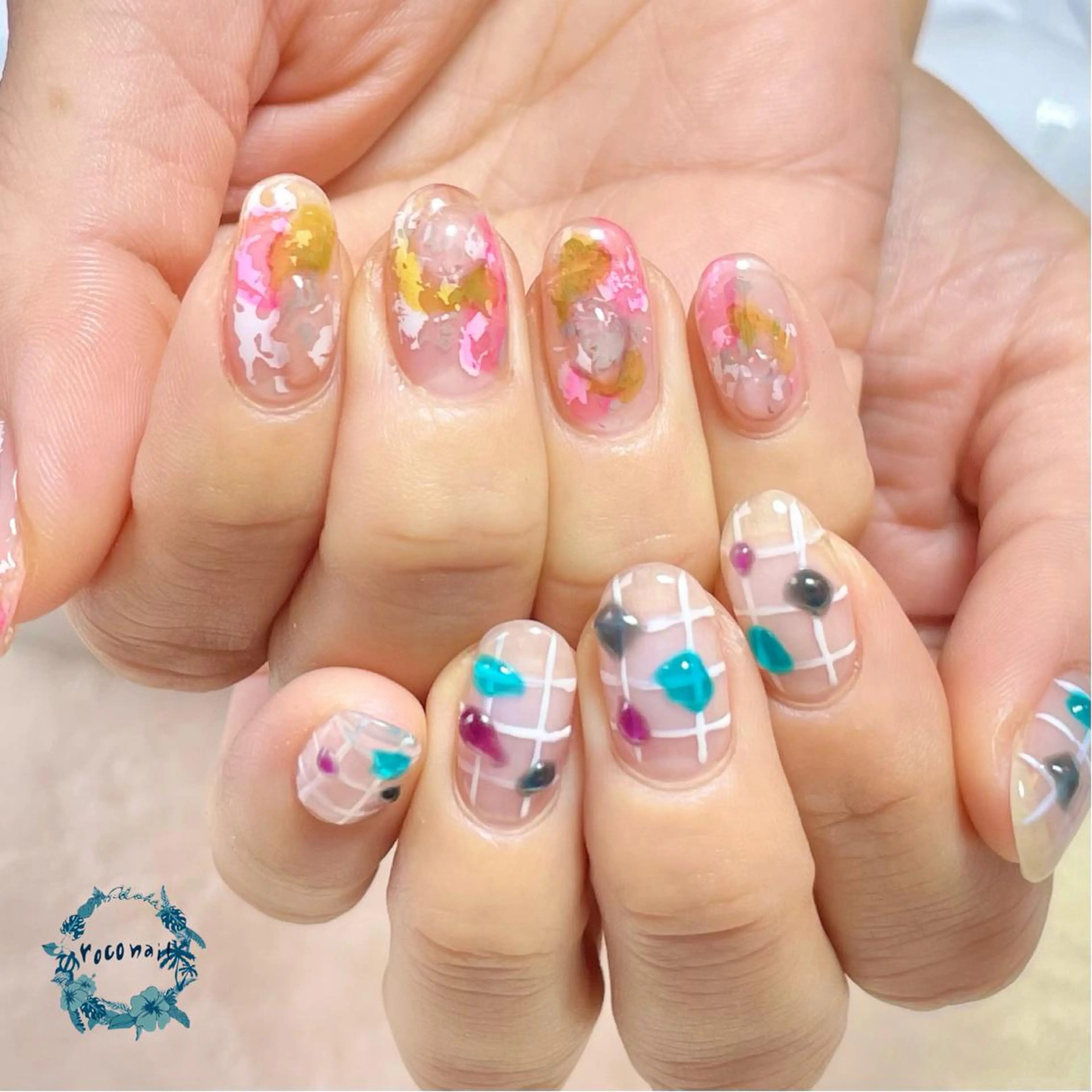 ネイル ハンドネイル roconail ヒロコのネイルデザイン