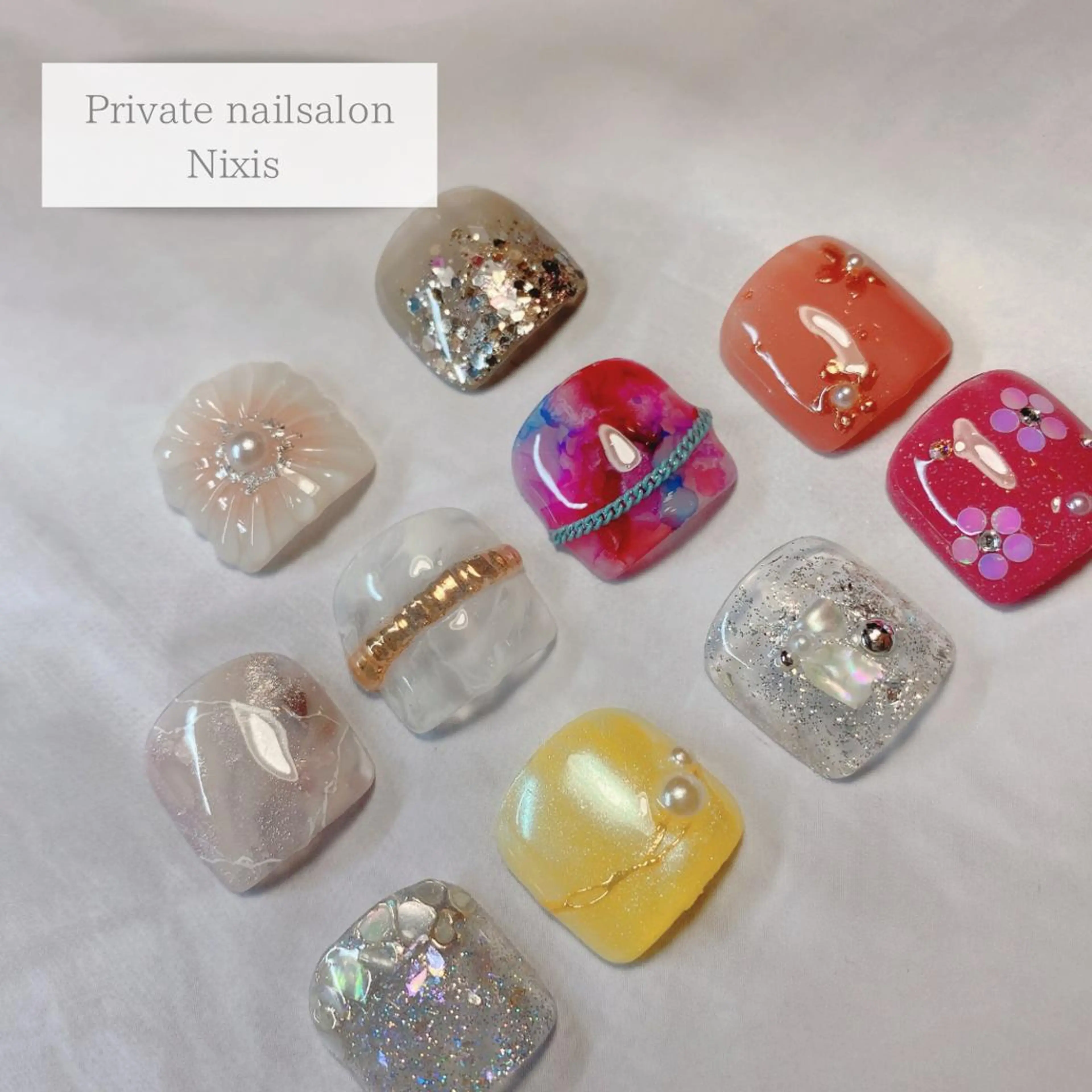 ネイル 大人キレイ 𝑁𝑖𝑥𝑖𝑠のネイルデザイン