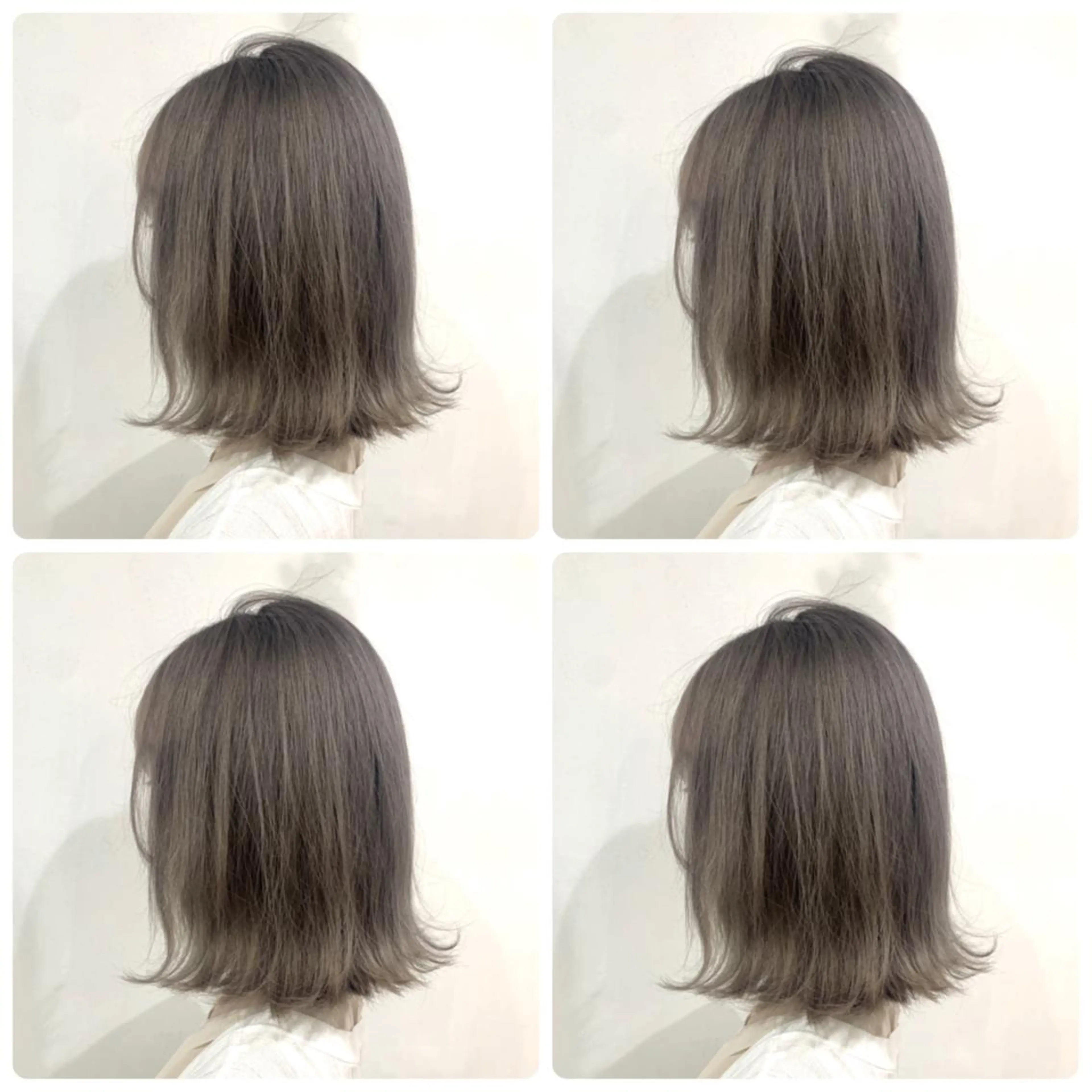 カラー ヘアカラー トリートメント 京都大人女性ショート 徒歩1分/秋山のヘアスタイル