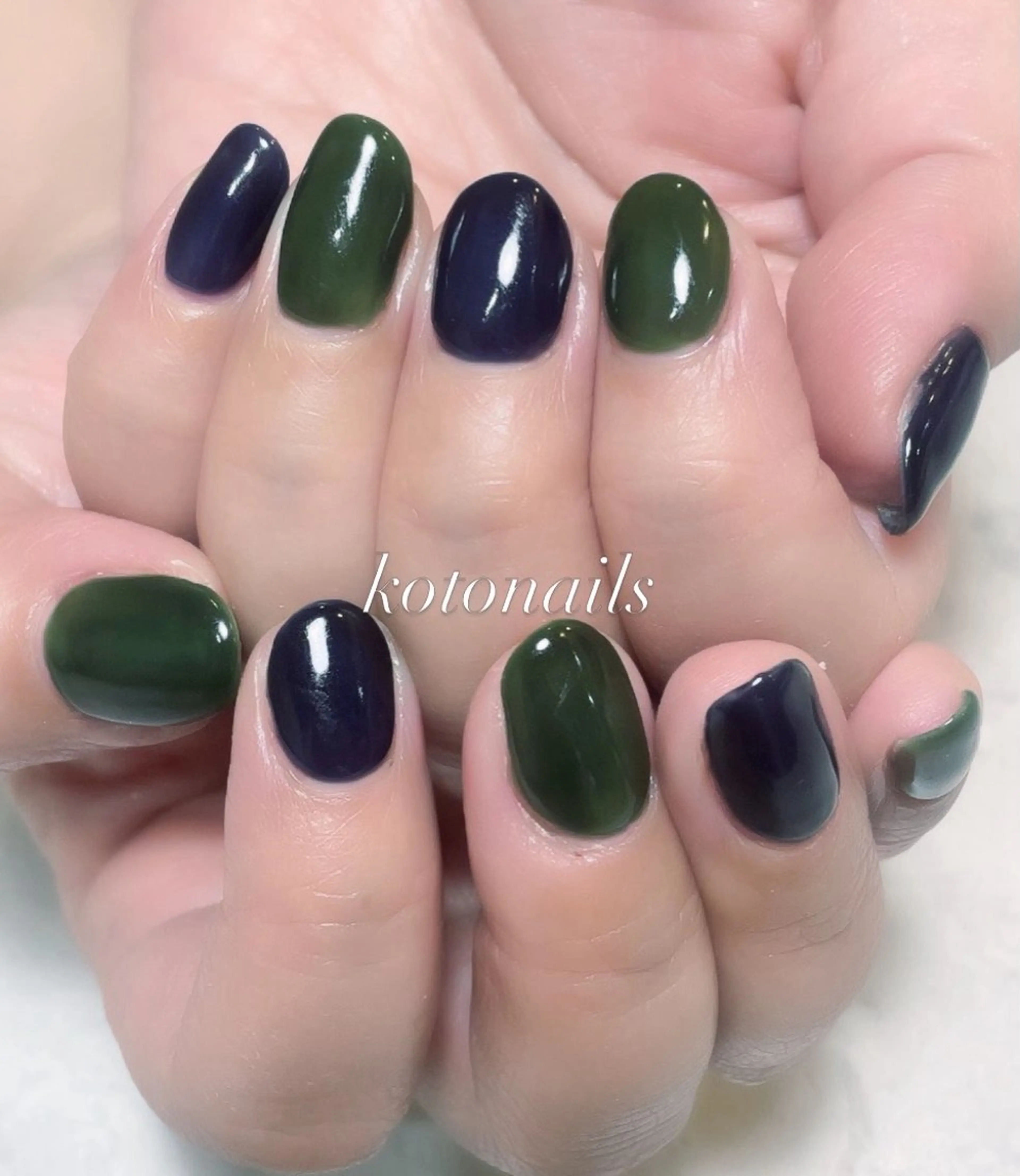 ネイル ワンカラーネイル koto nailsのネイルデザイン