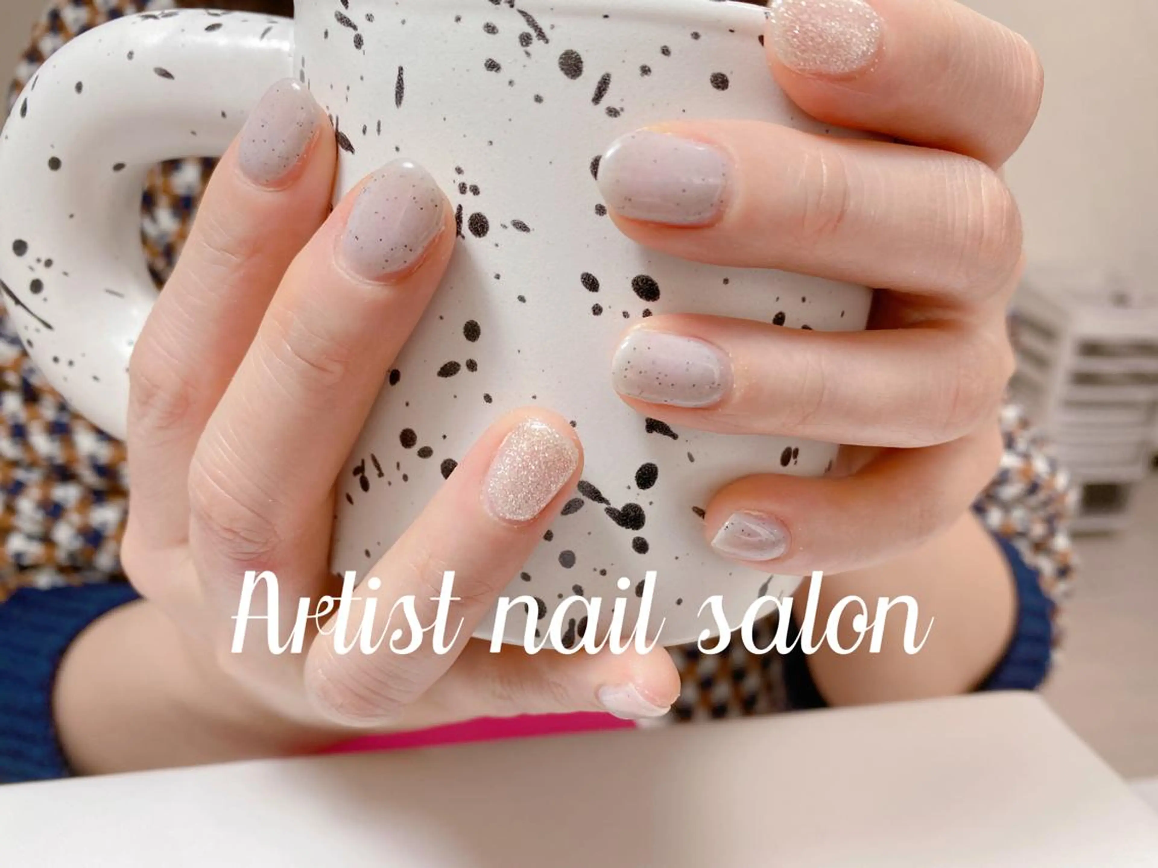 ネイル ワンカラーネイル ハンドネイル ハンドケア 小林 凛のネイルデザイン