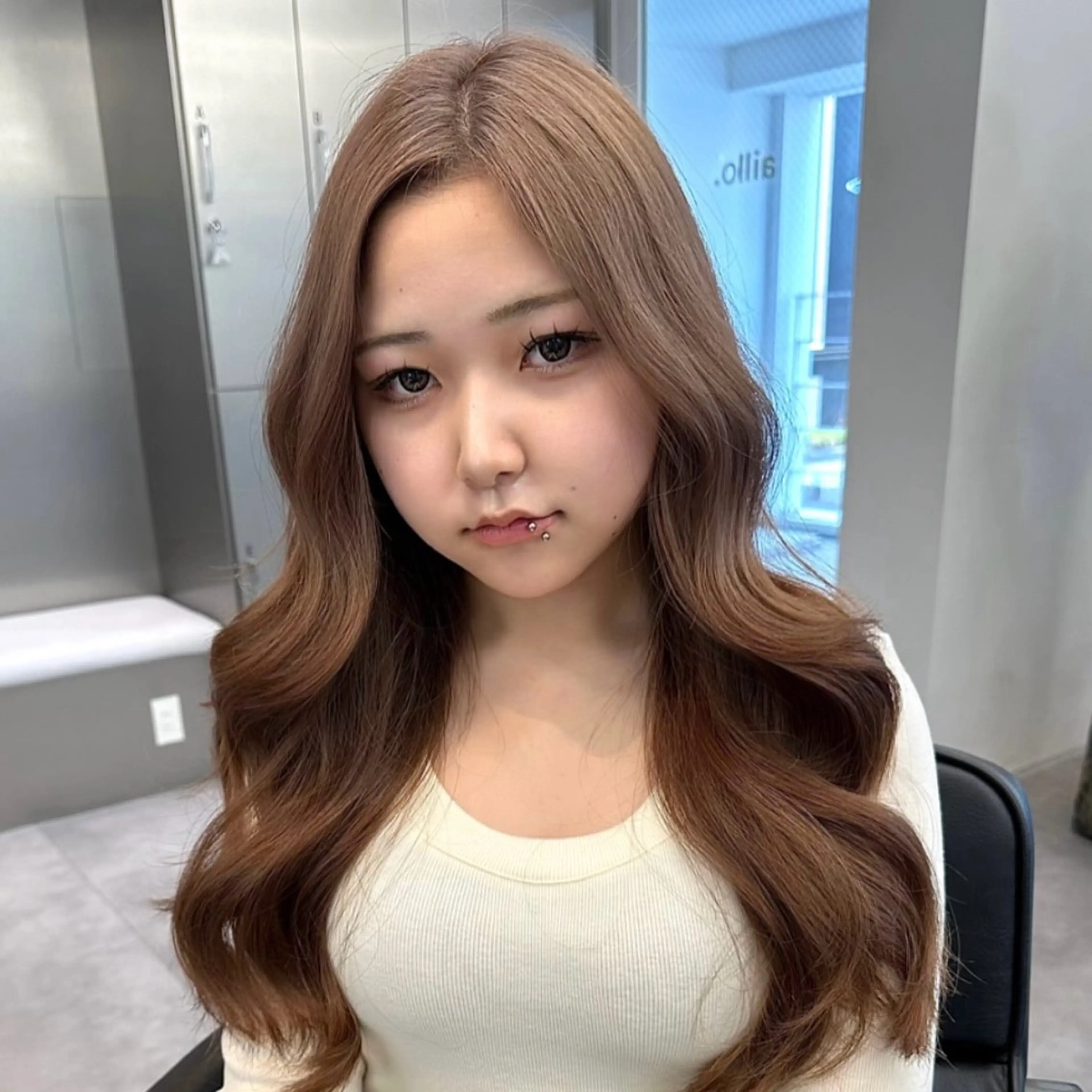 ロング 🤍Suzuka🤍 ハイトーン/ブリーチのヘアスタイル