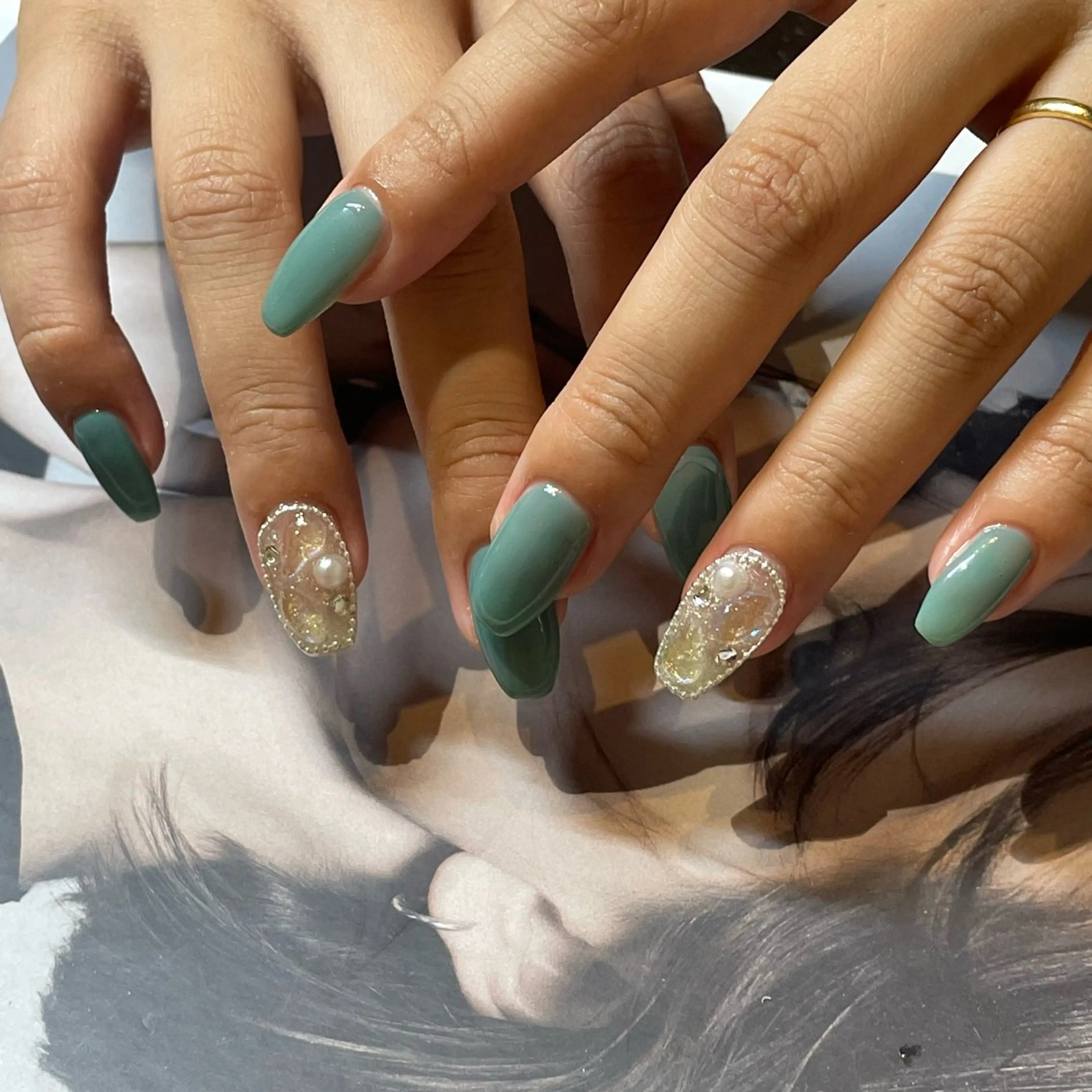 ネイル ワンカラーネイル ハンドネイル ネイル&美肌エステ LUMIAScocoマチニワ豊川店所属・Suzuki Reikaのネイルデザイン