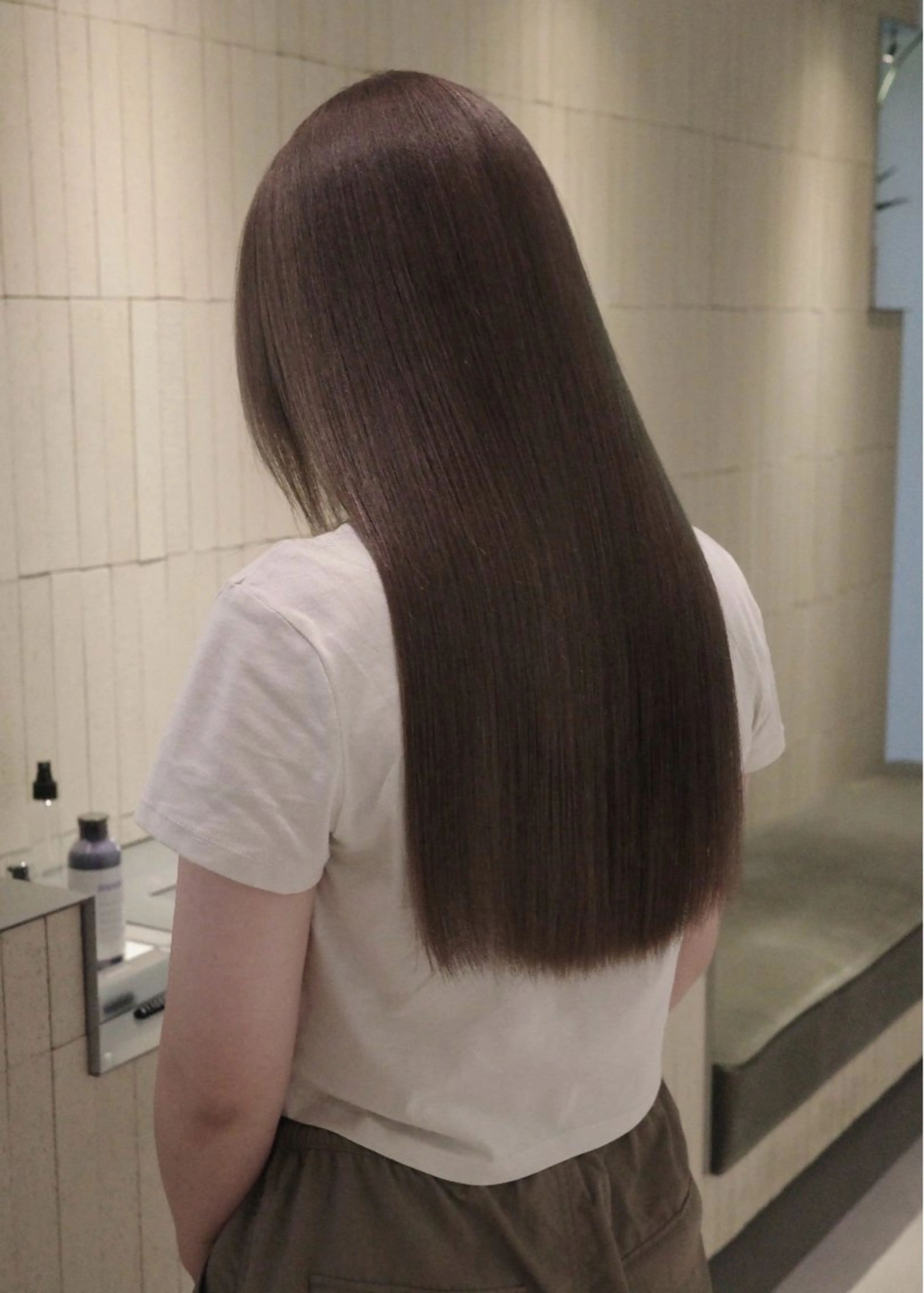 ロング カラー カット ヘアカラー トリートメント 村田 りょうやのヘアスタイル