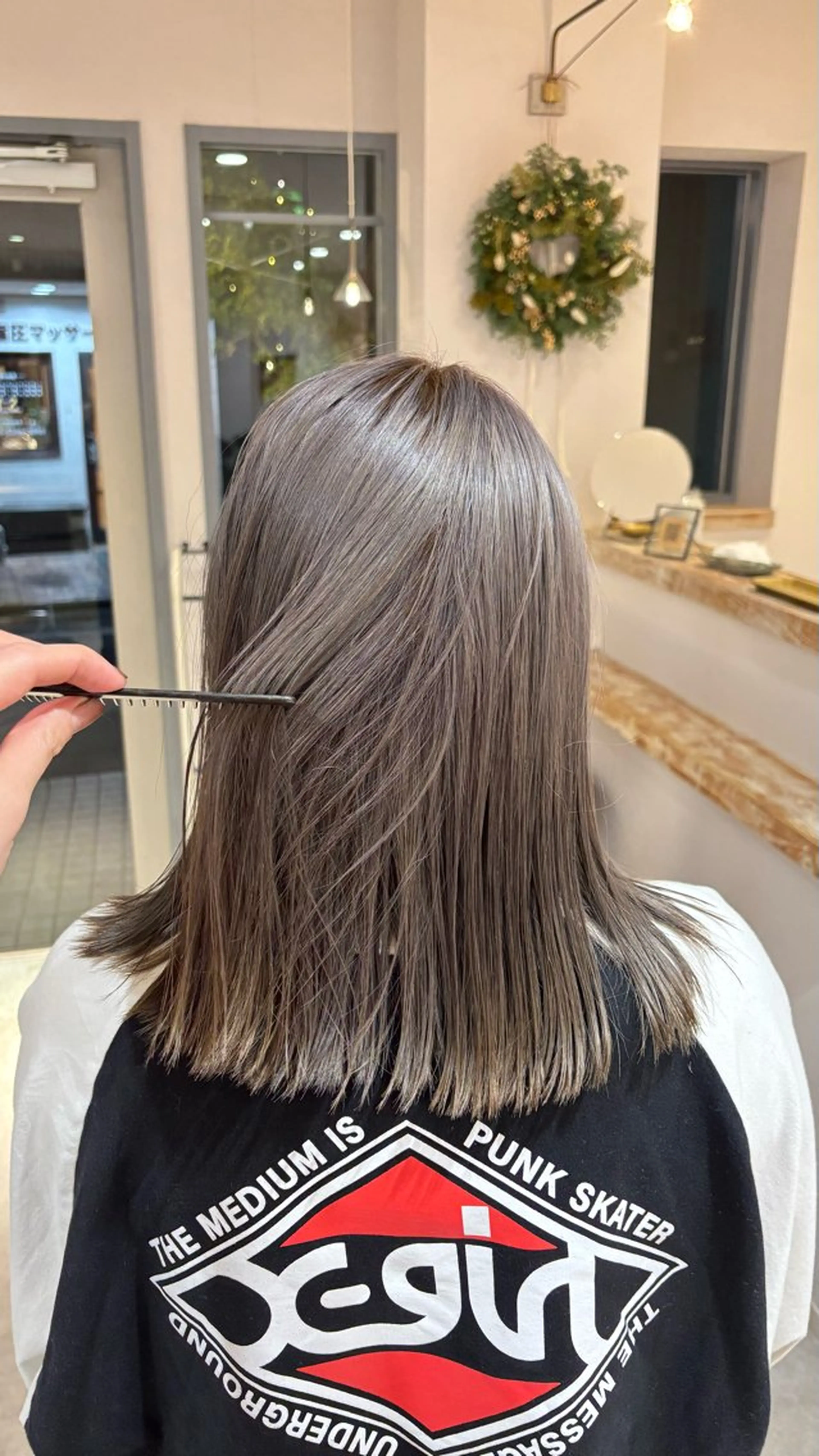 カラー yu- naのヘアスタイル