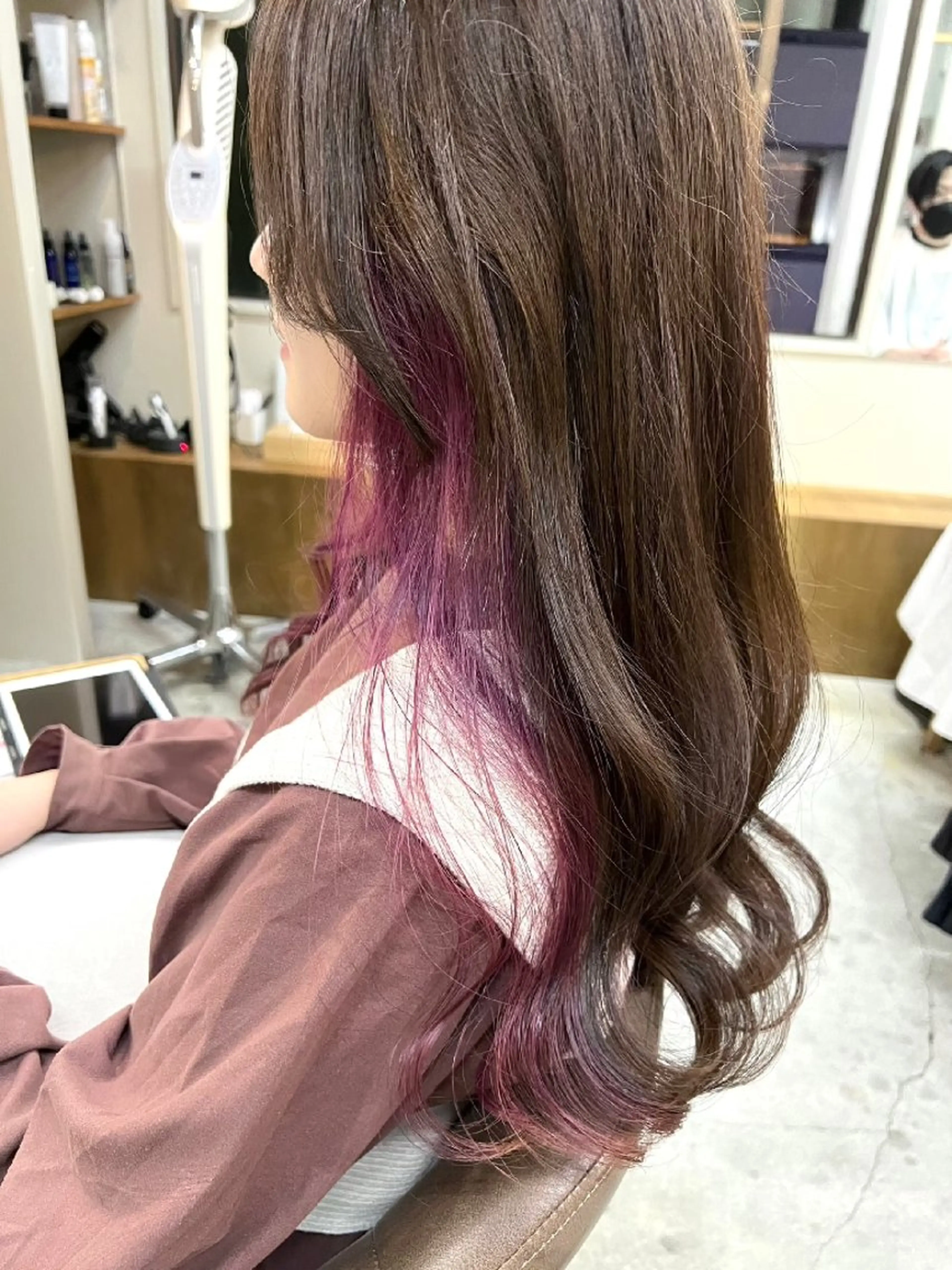 カラー 🌸花屋併設🌸石垣 友基のヘアスタイル