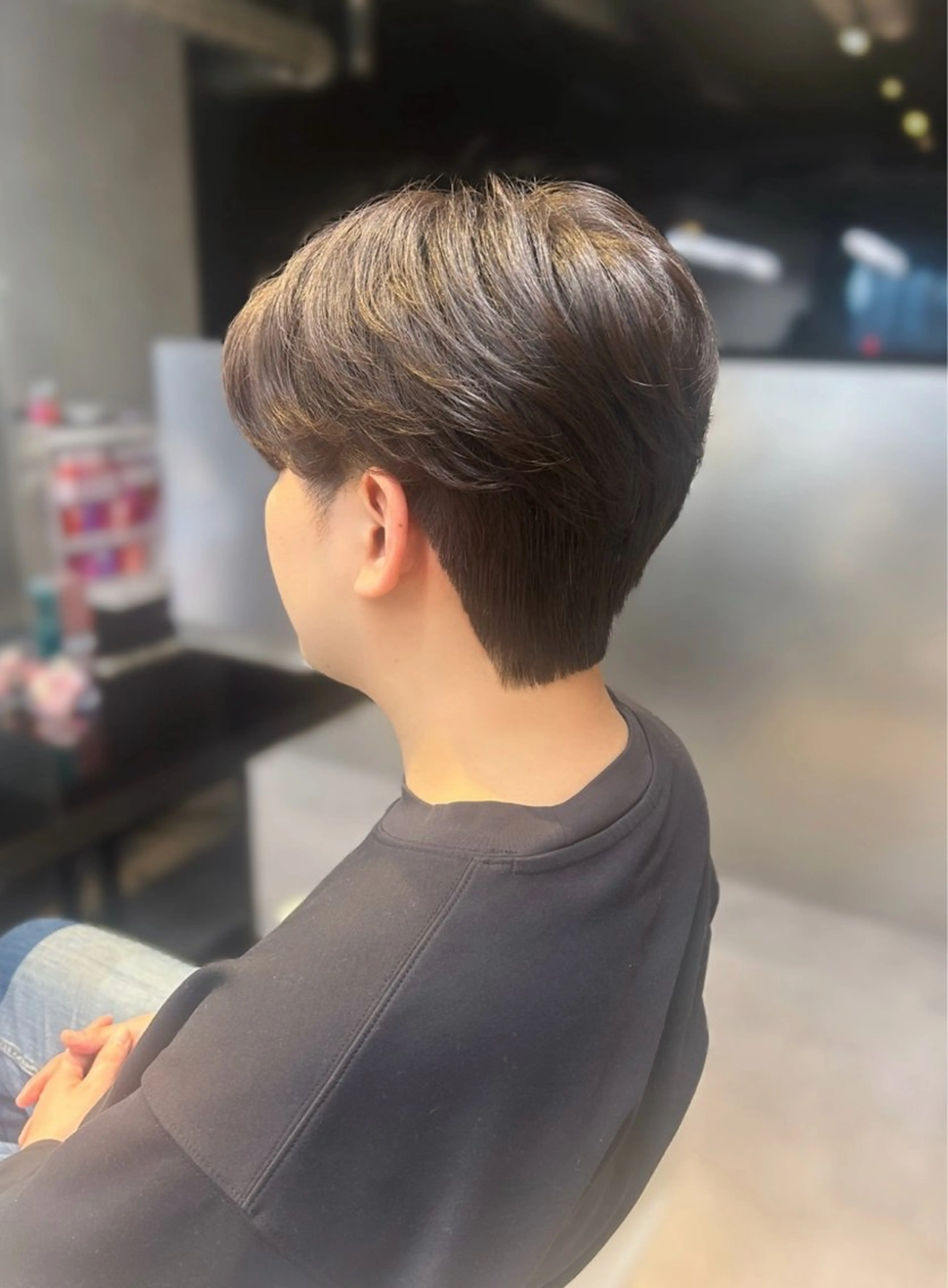 メンズ ダウンパーマ メンズ韓国風 メンズパーマ 吉祥寺Yuuka韓国 ヘア メンズカットのヘアスタイル