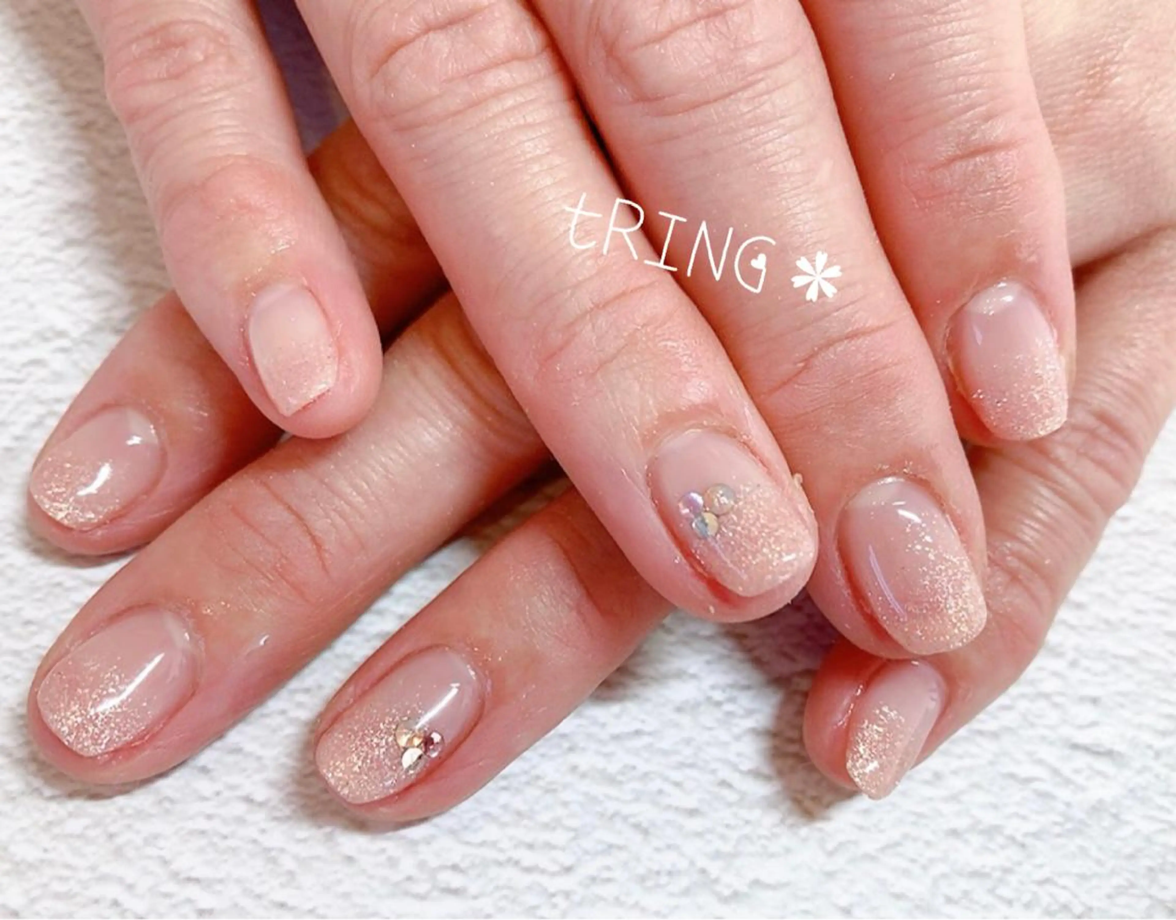 ネイル ハンドネイル tRING＊ しいの木台のネイルデザイン