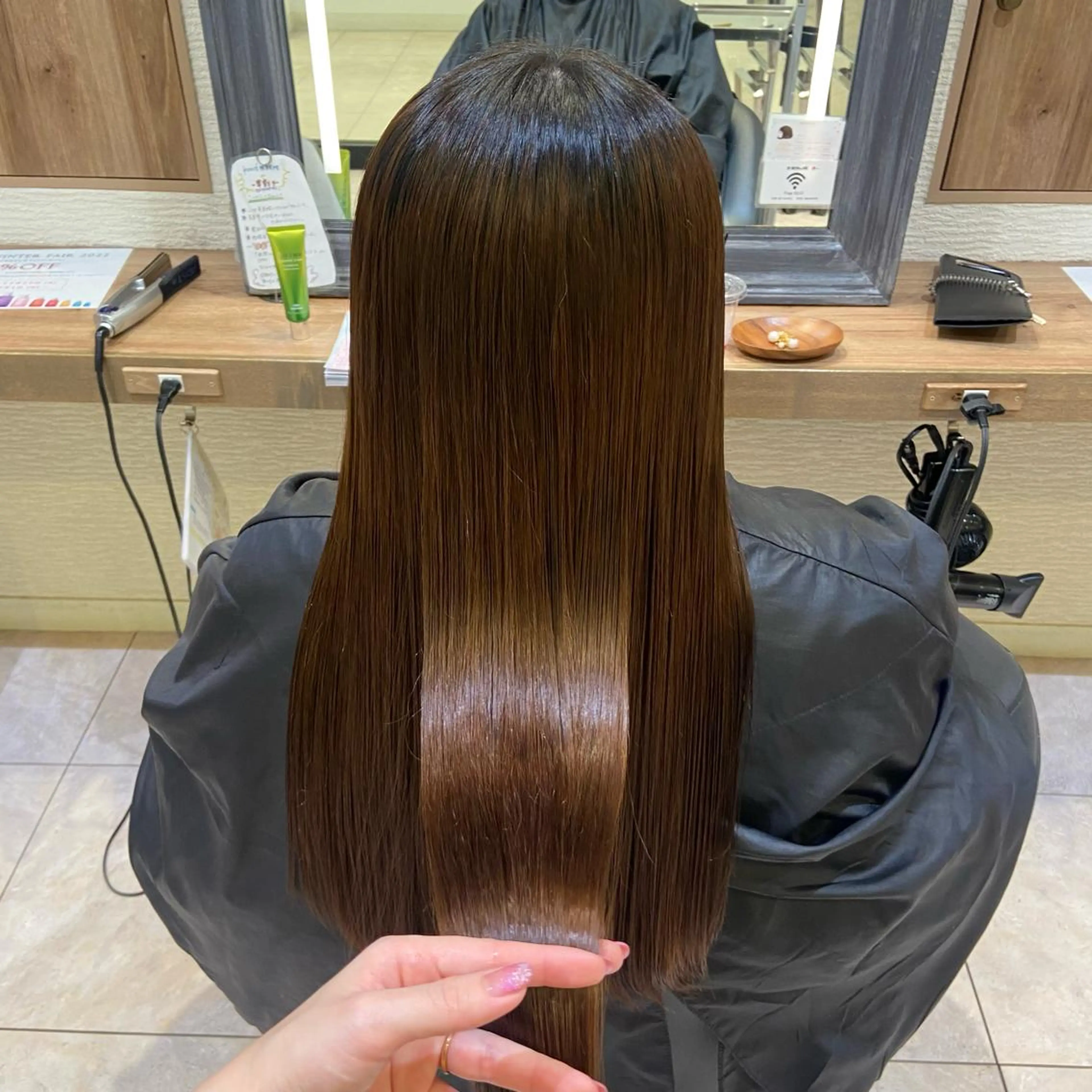 ミディアム loca by tree所属・髪質改善/うる艶ヘア HARUNAのヘアスタイル