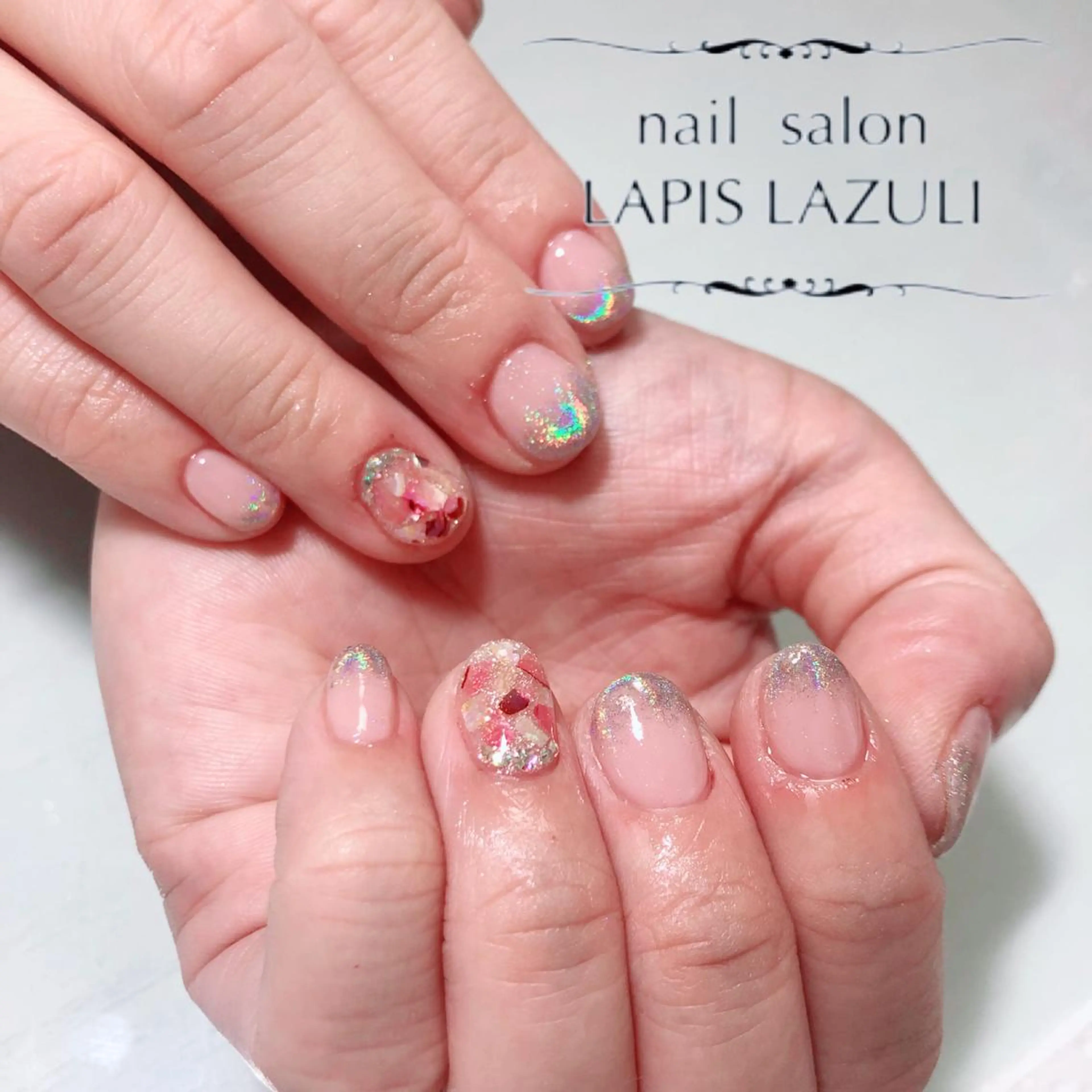 ネイル nail salon ラピスラズリのネイルデザイン