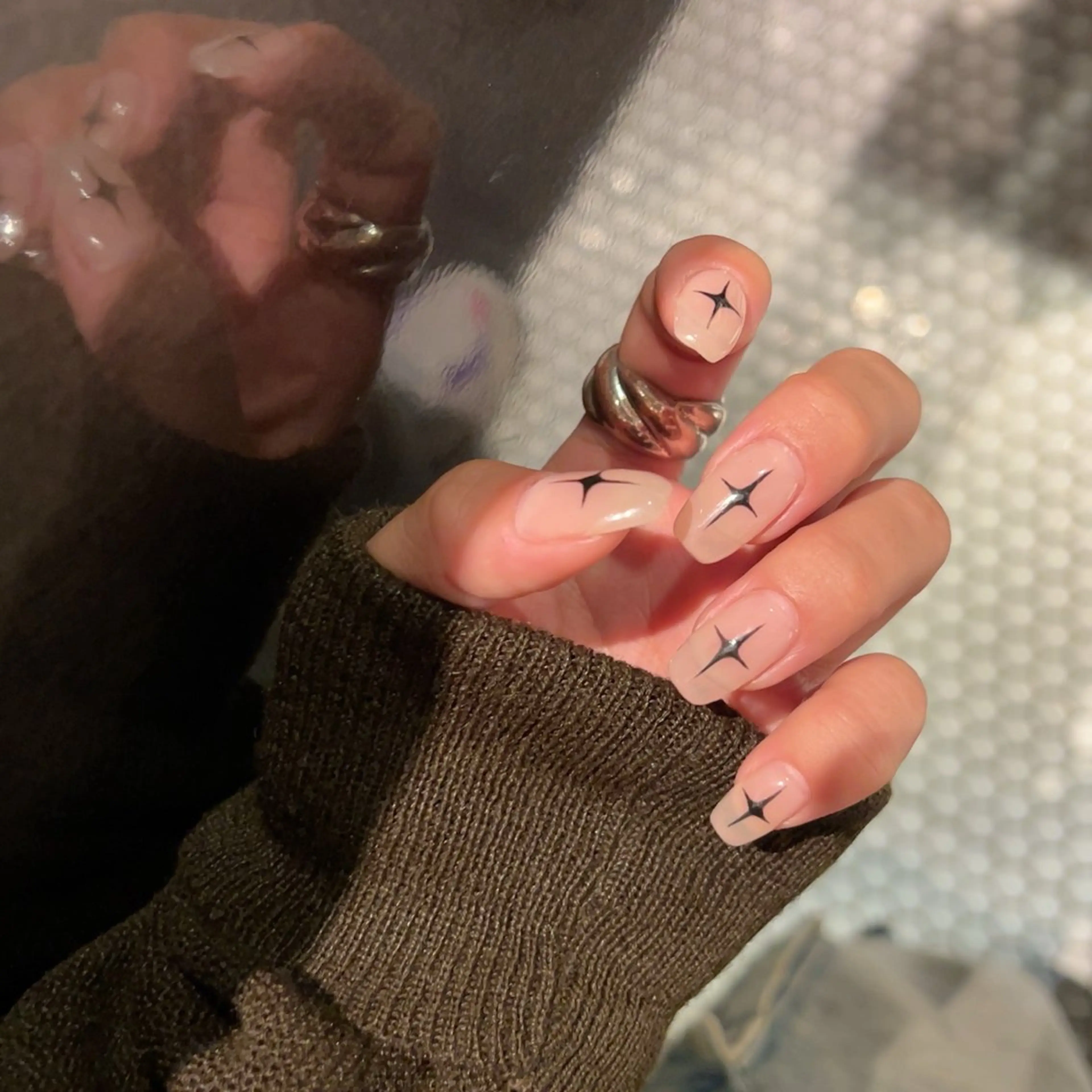 ネイル SHELLTOKYO 💜Kazamakiのネイルデザイン