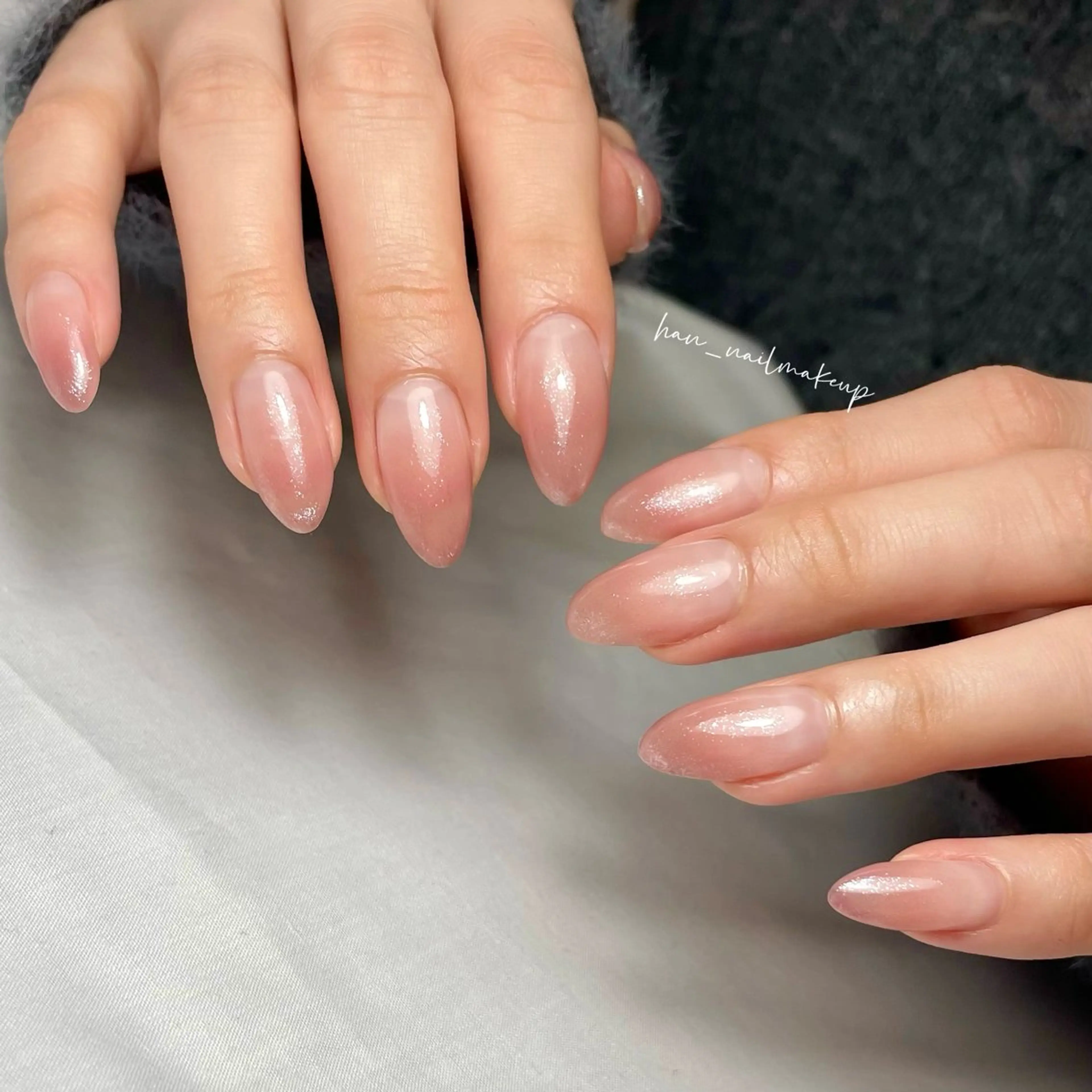 ネイル ピンク ハンドネイル Himari Nail Salonのネイルデザイン