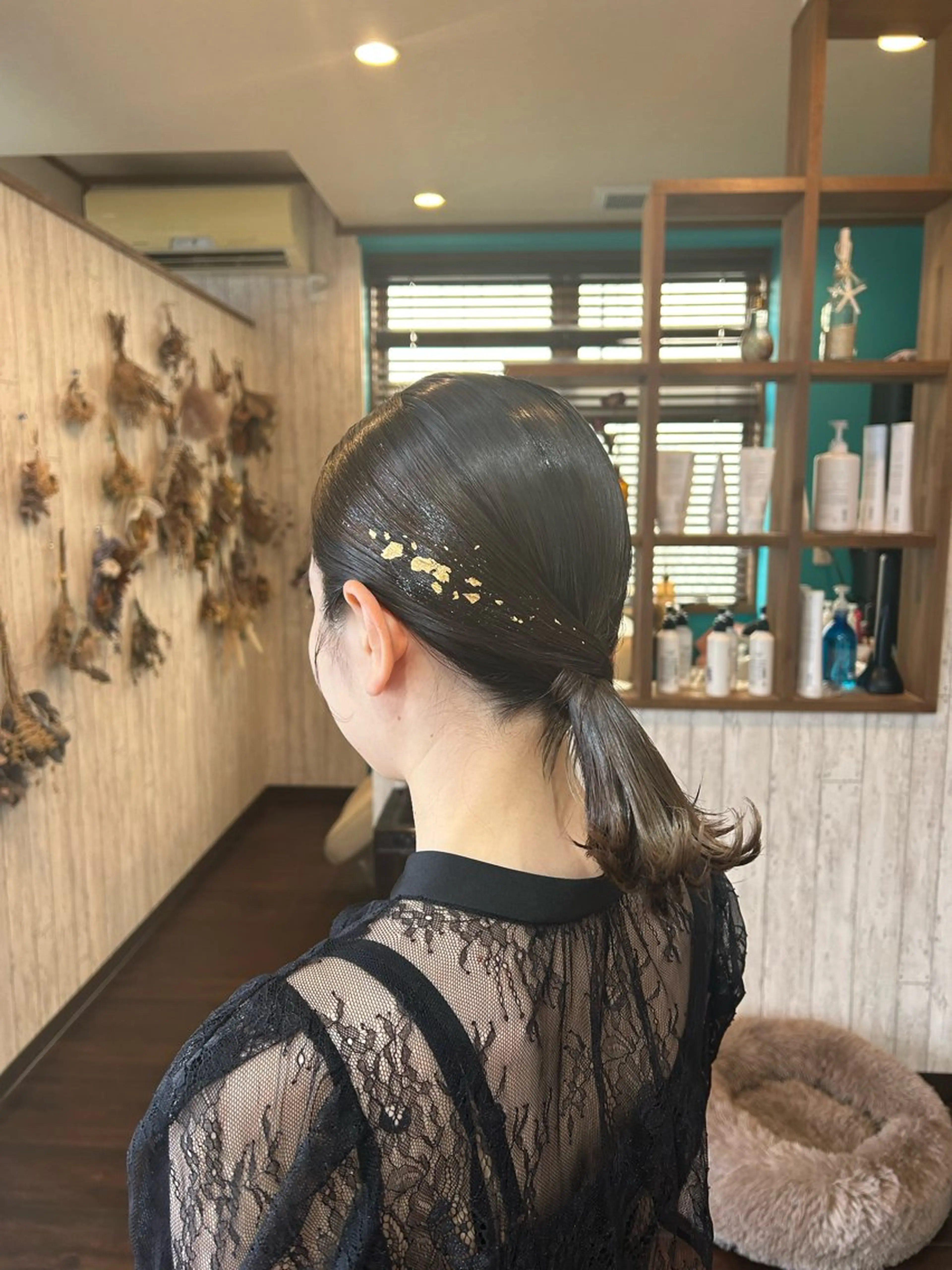 ミディアム ヘアアレンジ 早坂 さくらのヘアスタイル