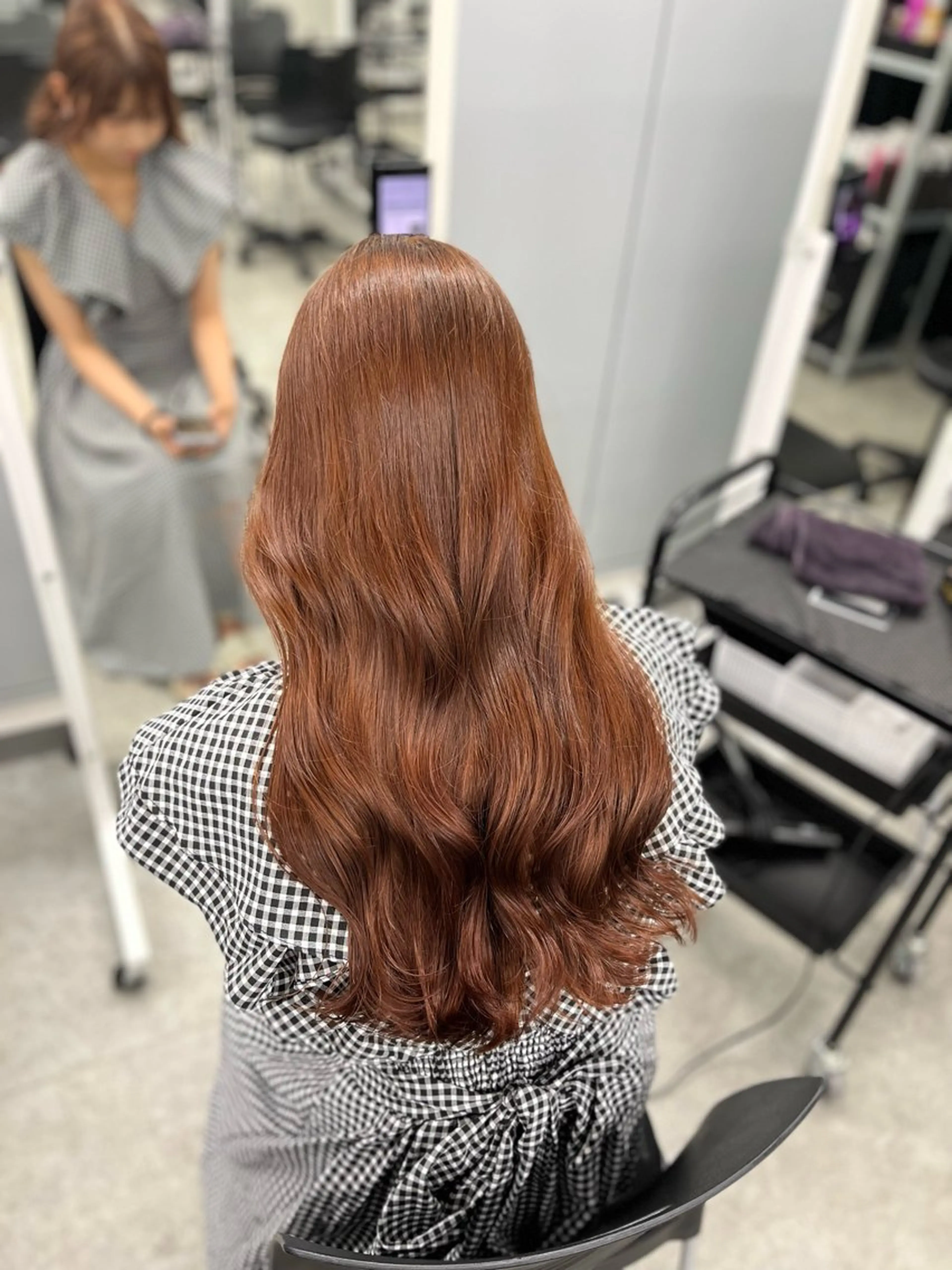 カラー ベージュ・ラベンダー カラー🎀りりのヘアスタイル